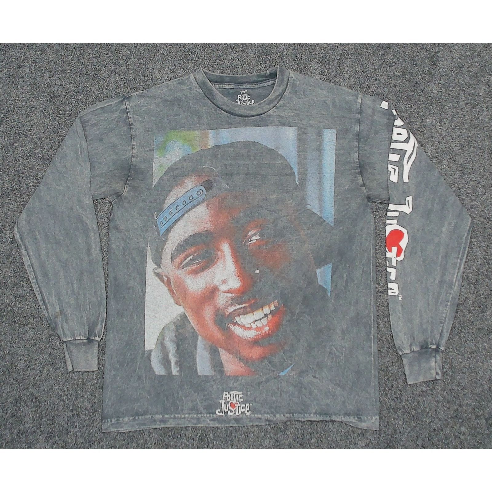 Other Philcos / Poetic Justice | 2019 Tupac Acid Wash L/S Tee Size L / US 10 / IT 46 - 3 Thumbnail