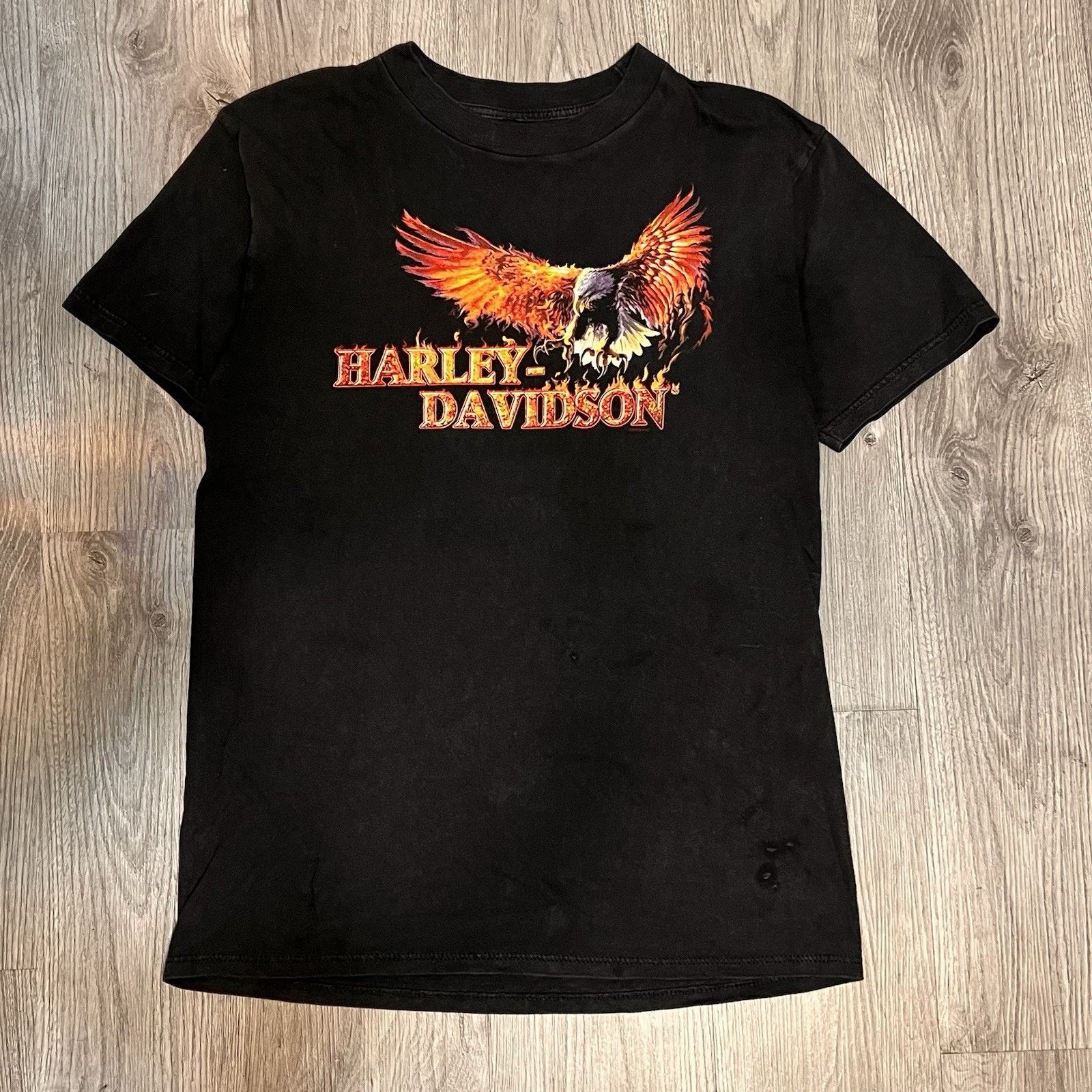 Harley Davidson Vintage Harley Davidson Shirt Mens XL 2000 Eagle Graphic Size US XL / EU 56 / 4 - 1 Thumbnail