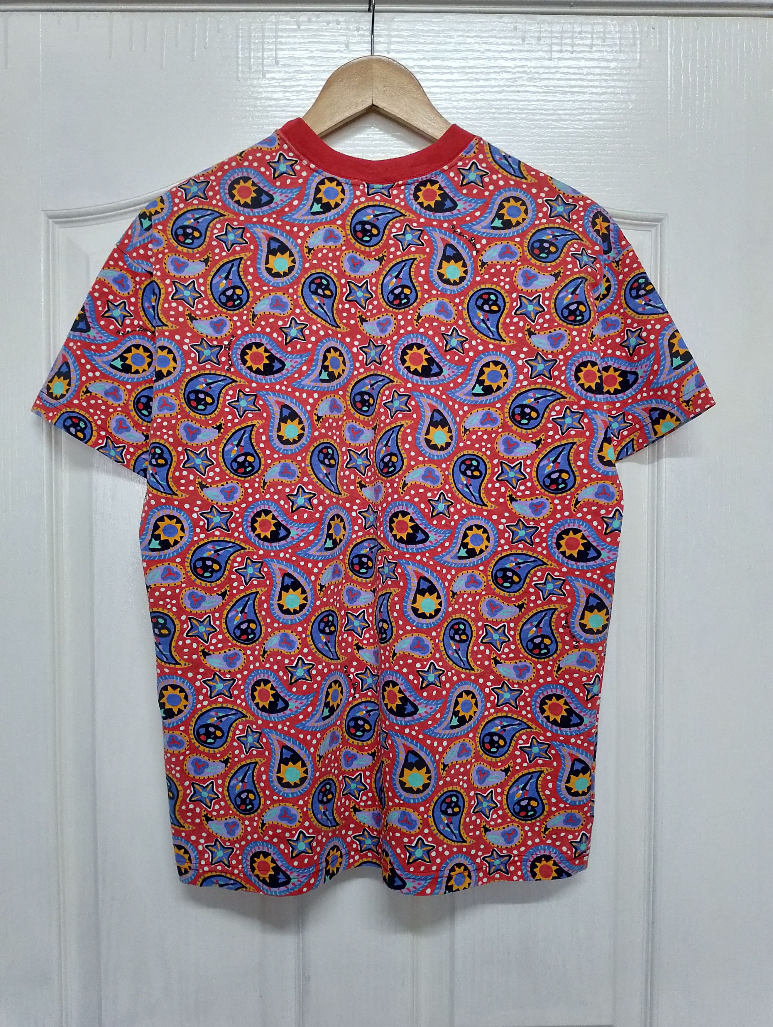 KEN DONE Paisley Fullprint Tee Hippies