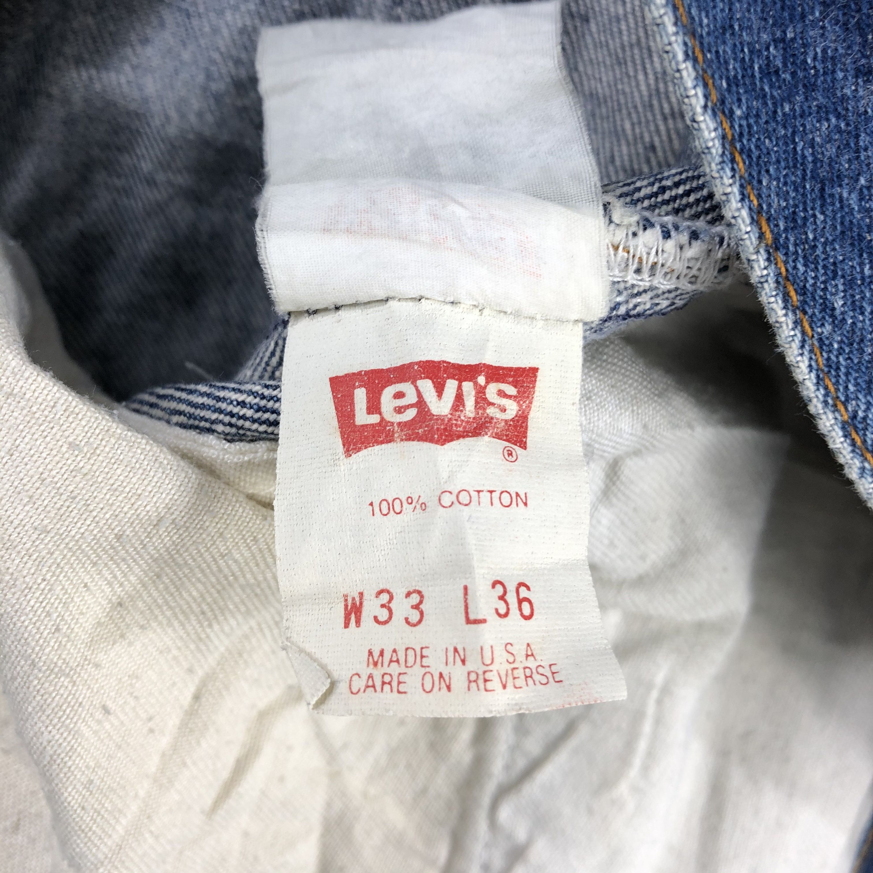 Levi's × Vintage Vintage 90s Levis 501 Jeans-JM2848 Size US 31 - 13 Thumbnail