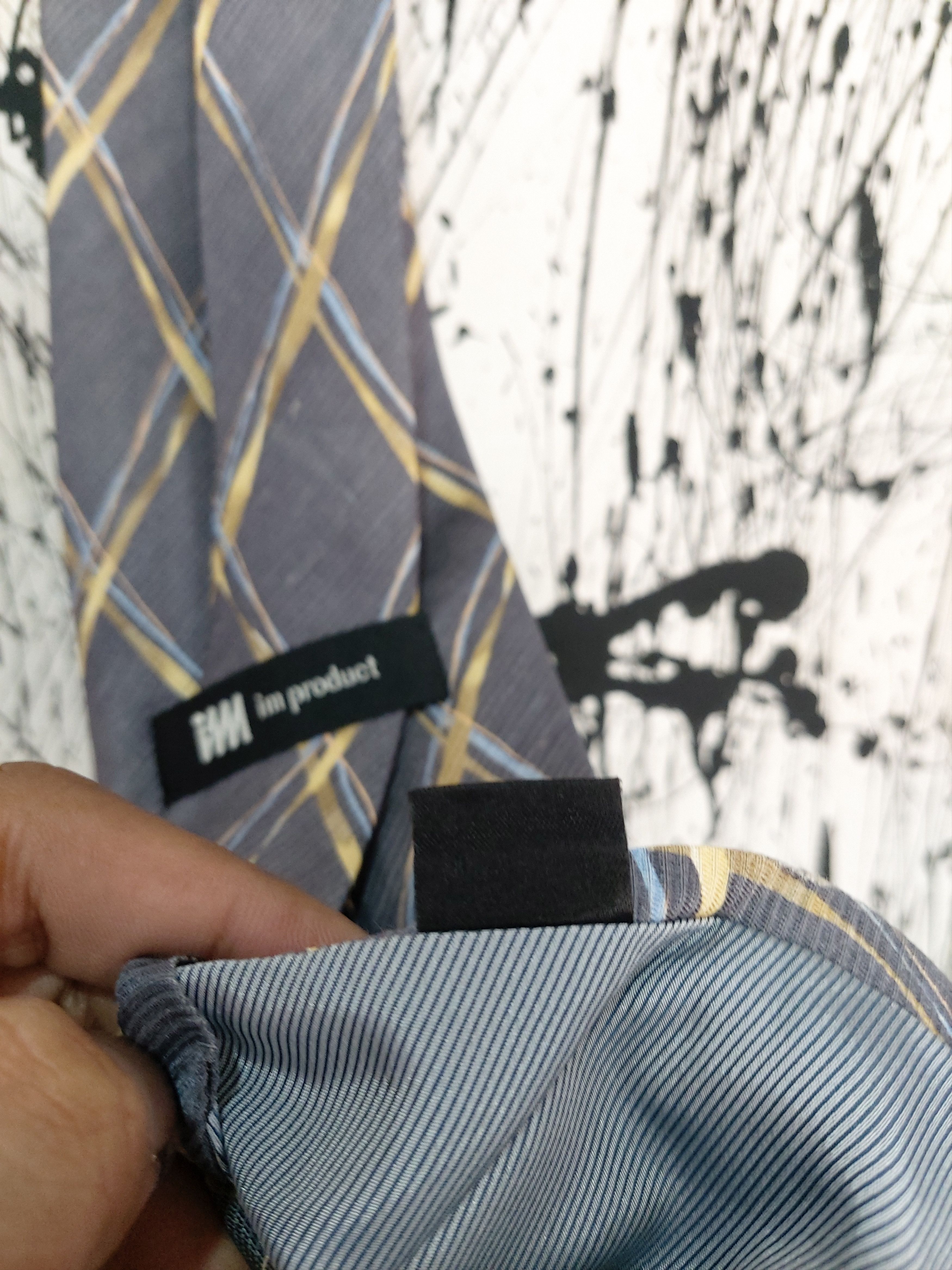 Issey Miyake ISSEY MIYAKE X PATTERN 100% SILK TIE Size ONE SIZE - 5 Thumbnail