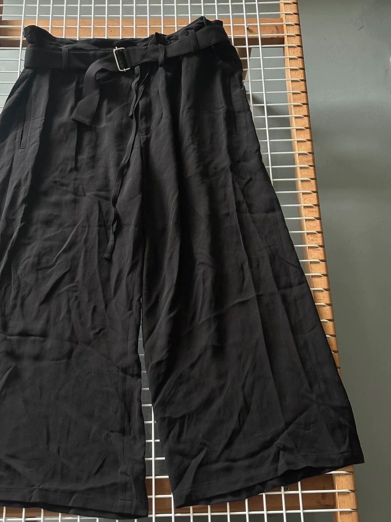 Yohji Yamamoto Yohji Yamamoto size 1 Silk wide-leg pants 2506-Nextarrow Size 25" / US 0 / IT 36 - 4 Thumbnail