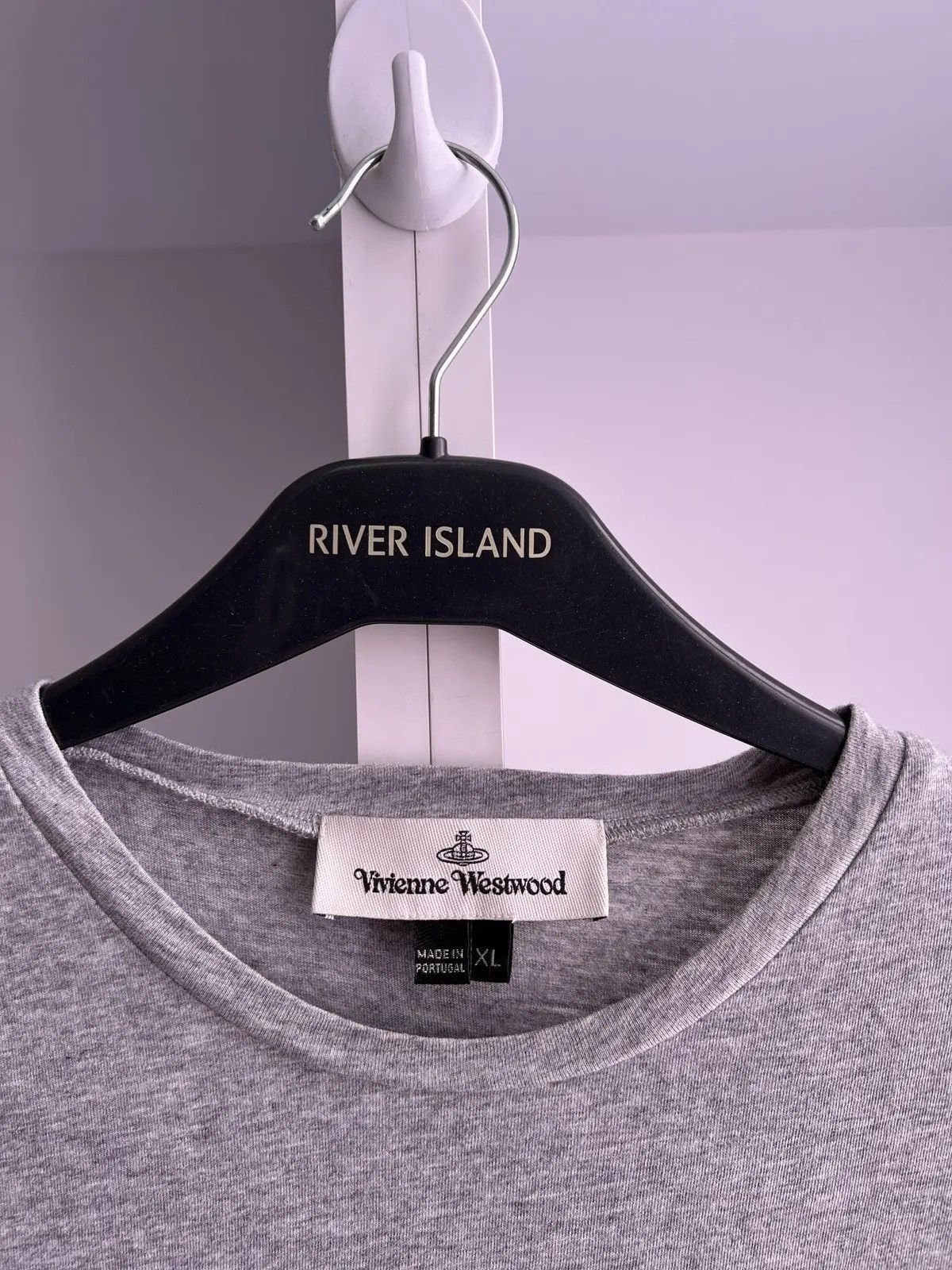 Vintage × Vivienne Westwood Vintage Vivienne Westwood Denim Gray T-Shirt Size US XL / EU 56 / 4 - 5 Thumbnail