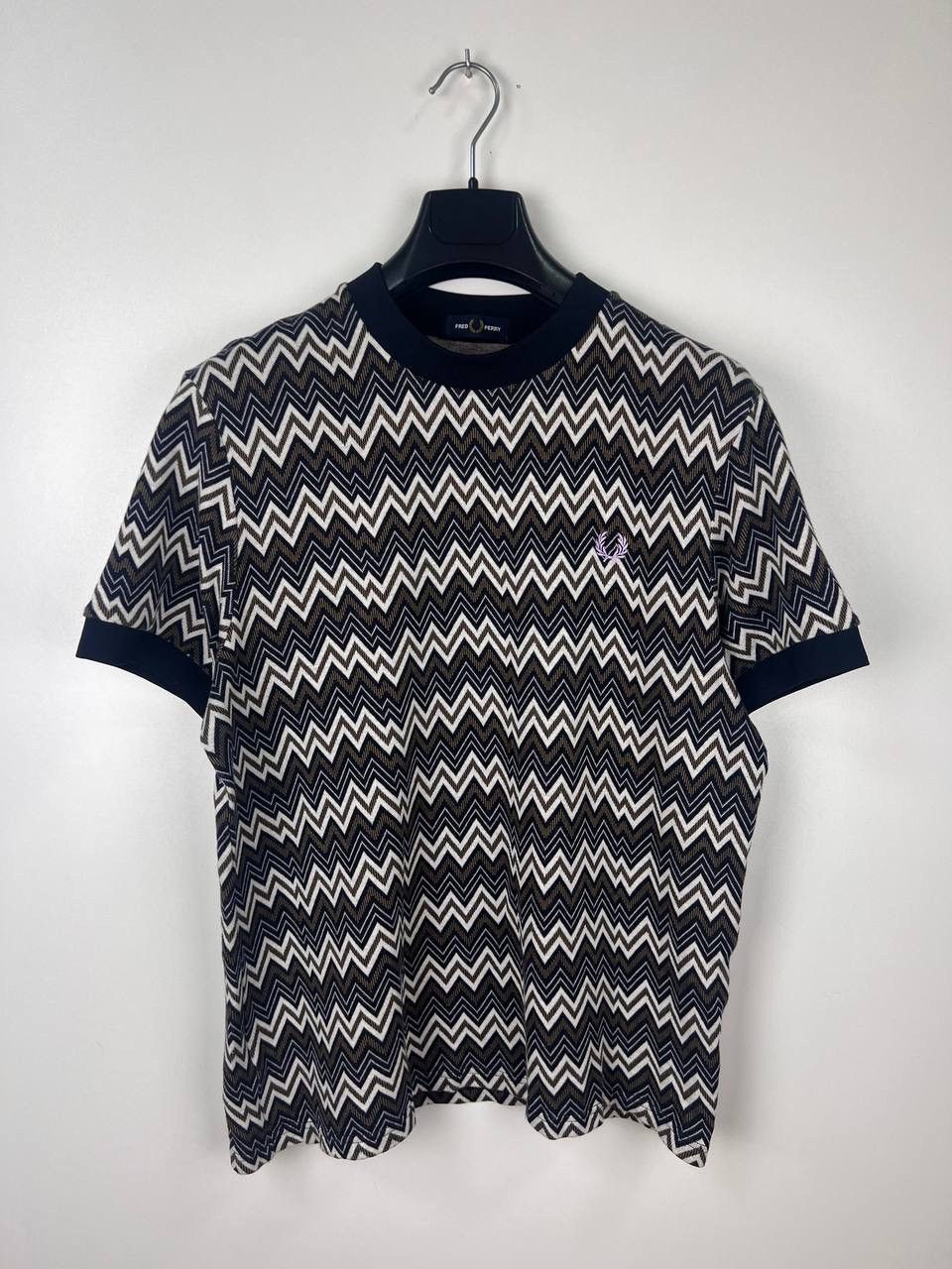 Fred Perry Fred Perry Camiseta Jacquard luxury t-shirts size L Size US L / EU 52-54 / 3 - 1 Thumbnail