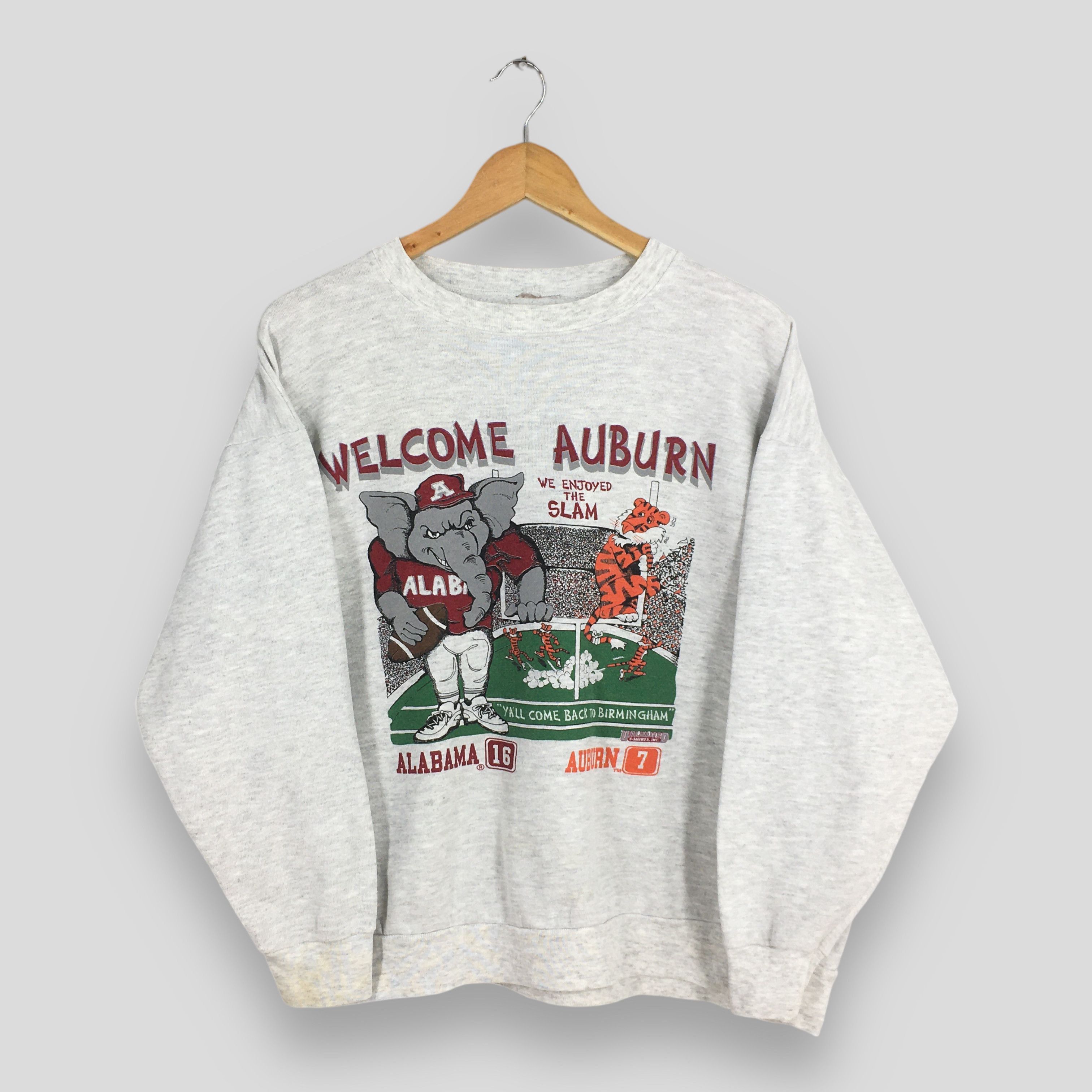 Other Vintage Alabama Crimson Tide Vs Auburn Tigers Sweatshirt L Size US L / EU 52-54 / 3 - 1 Thumbnail