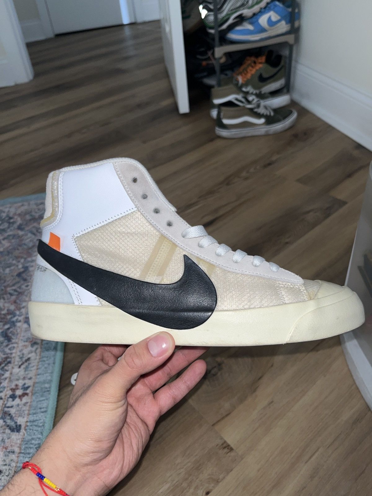 Nike × Off-White Nike OFF WHITE Blazer Mid “THE TEN” Size US 8 / EU 41 - 16 Thumbnail