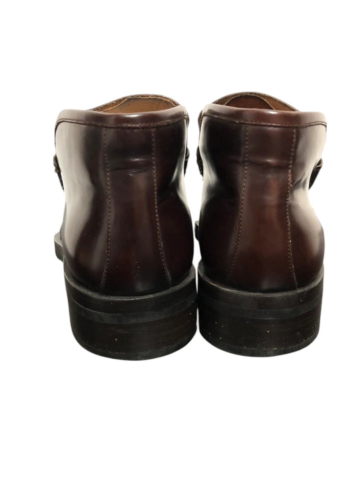 Gucci × Tom Ford Gucci Burgundy Apron-Toe Hidden Gore Boots (c. Late 1990s) Size US 8.5 / EU 41-42 - 3 Thumbnail