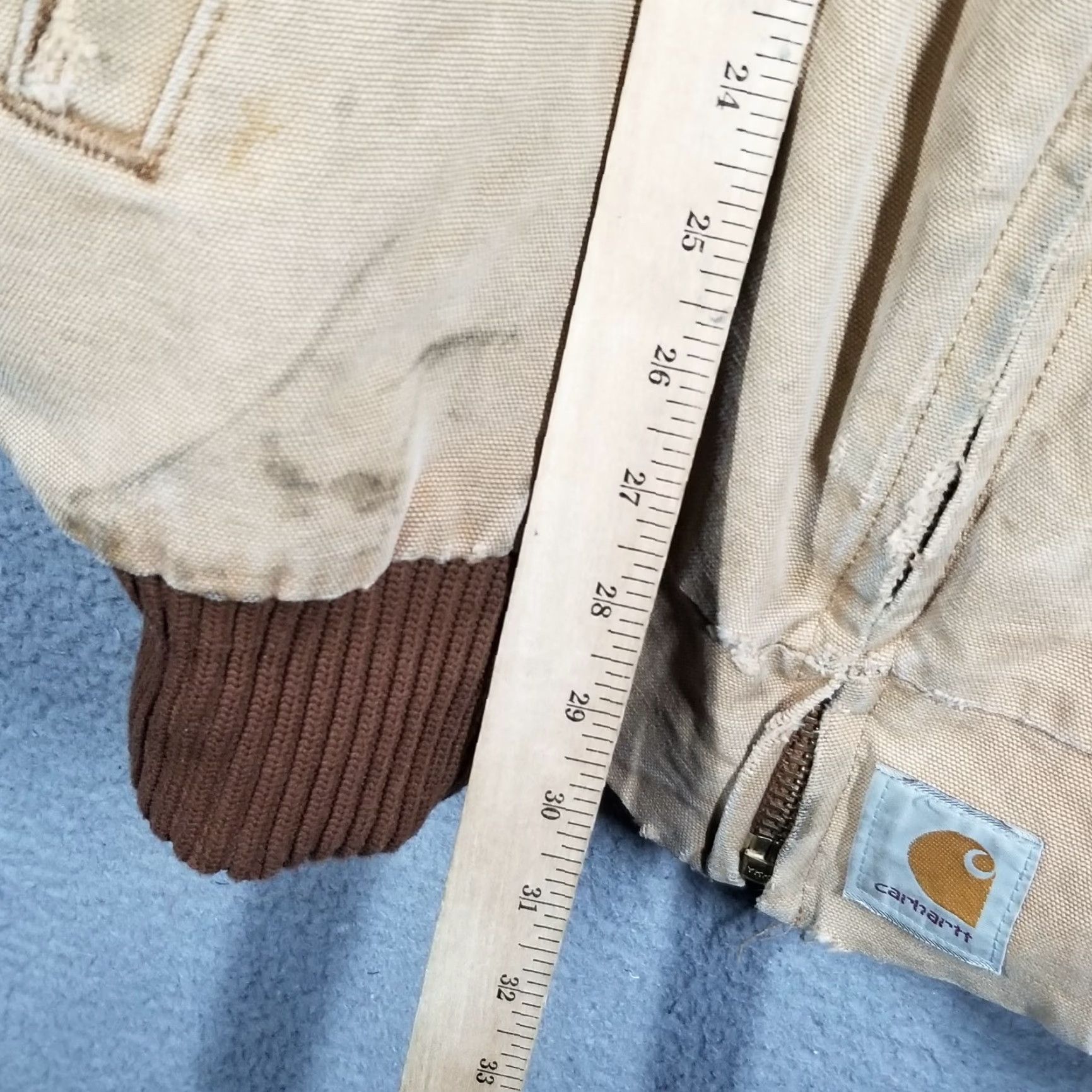 Carhartt VINTAGE Carhartt Jacket Mens Bomber J13 BRN 4XL Brown 90s Workwear Camouflage Not Size US XXL / EU 58 / 5 - 7 Thumbnail