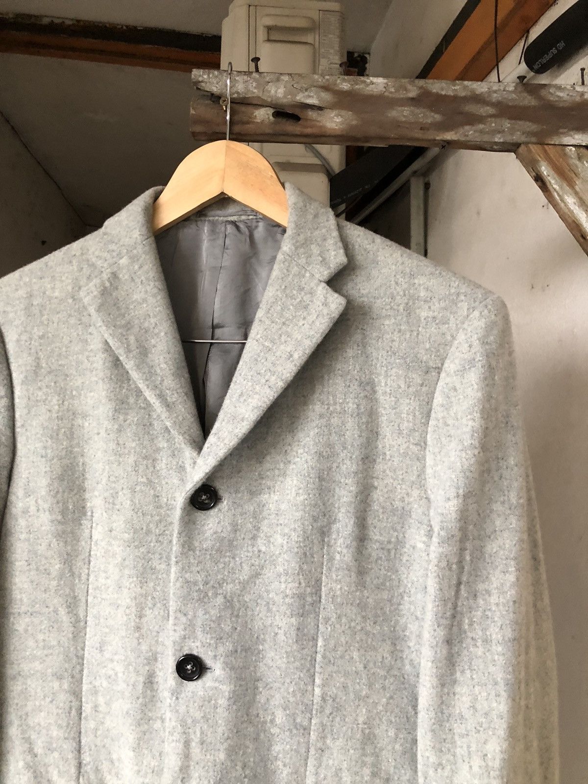 Jil Sander Jil Sander Wool Single Breasted Blazer Size 44R - 4 Thumbnail