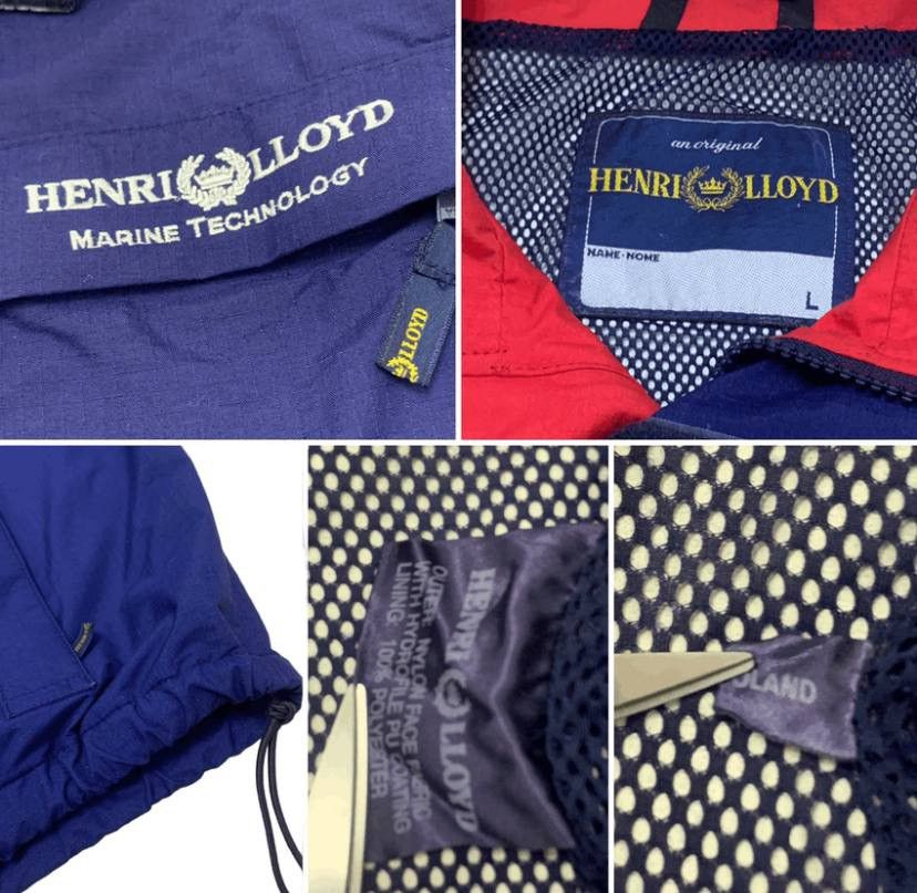 Henri Lloyd × Vintage Vintage Henri Lloyd Jacket Sailing Waterproof Men's Size L Size US L / EU 52-54 / 3 - 8 Thumbnail