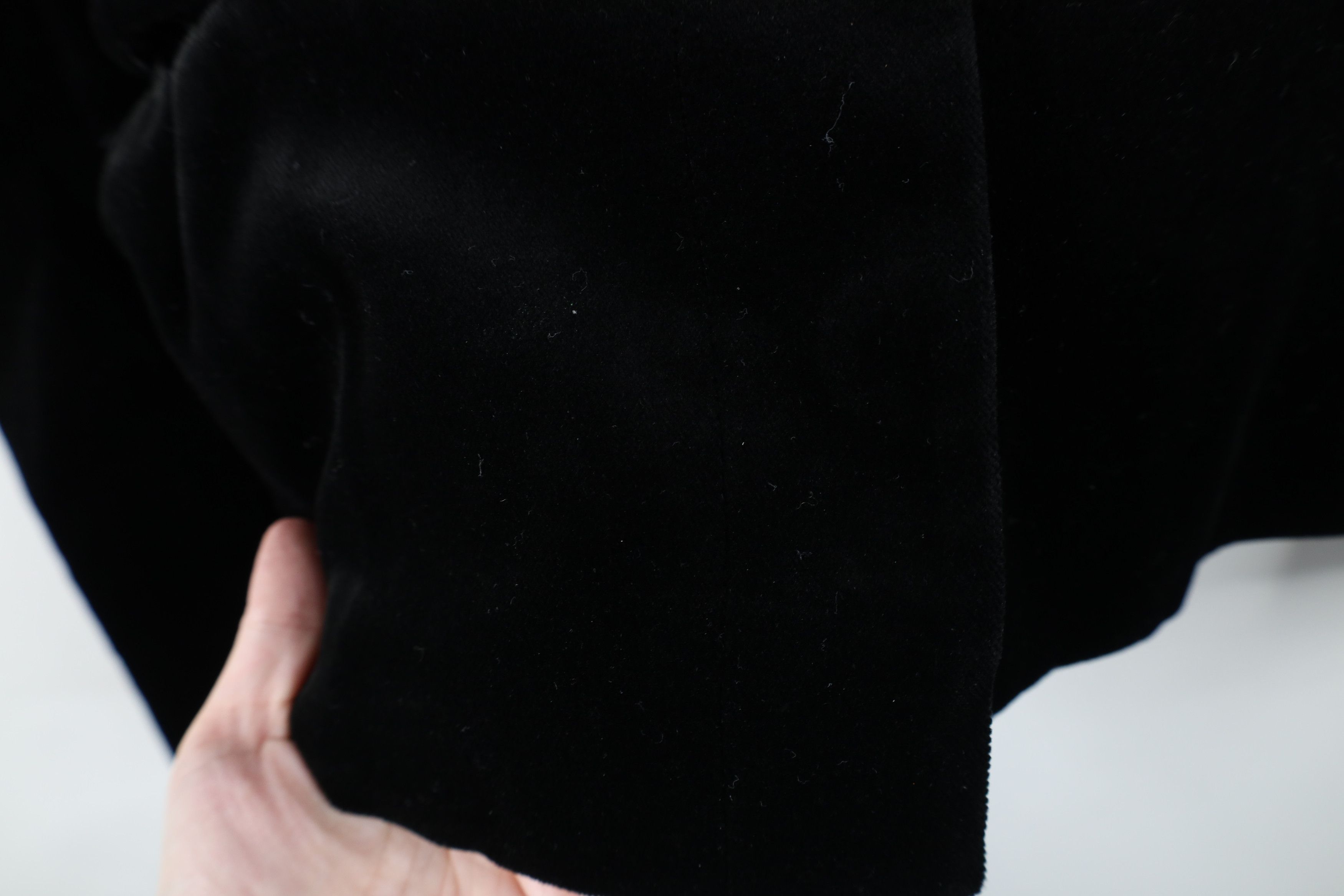 Diane von Furstenberg Diane von Furstenberg Lucille Velvet Velour Jacket Black Size M / US 6-8 / IT 42-44 - 6 Thumbnail