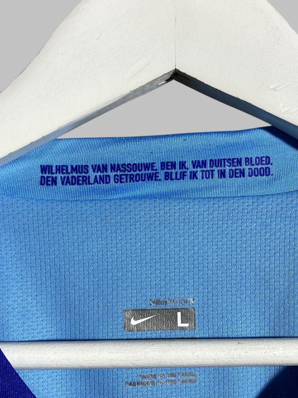 Vintage Vintage 00s Nike Netherlands 2008 Away Soccer Jersey Size US L / EU 52-54 / 3 - 10 Thumbnail