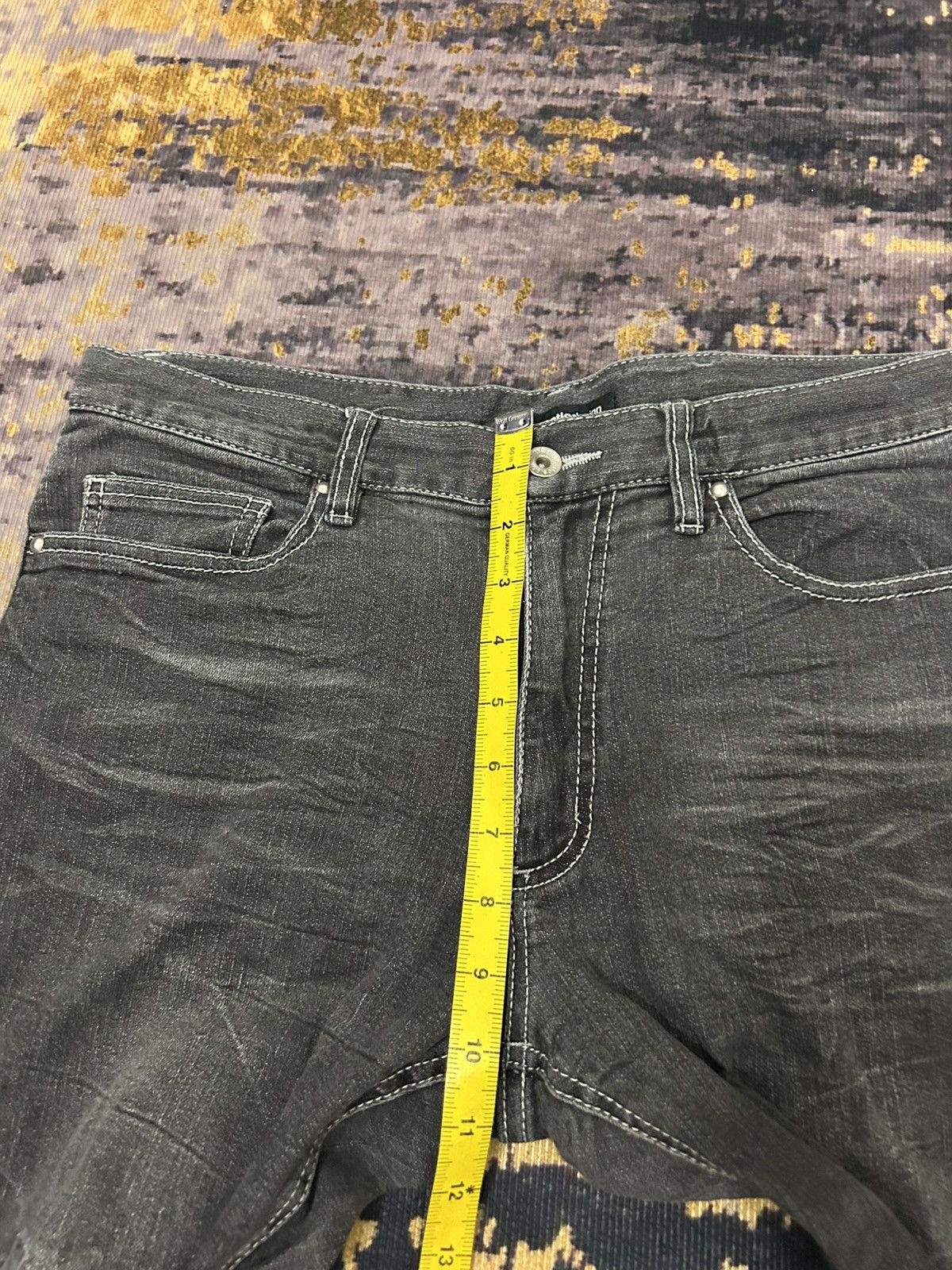 Tornado Mart Semntic Design Japan Whiskered jeans Size US 33 - 13 Thumbnail