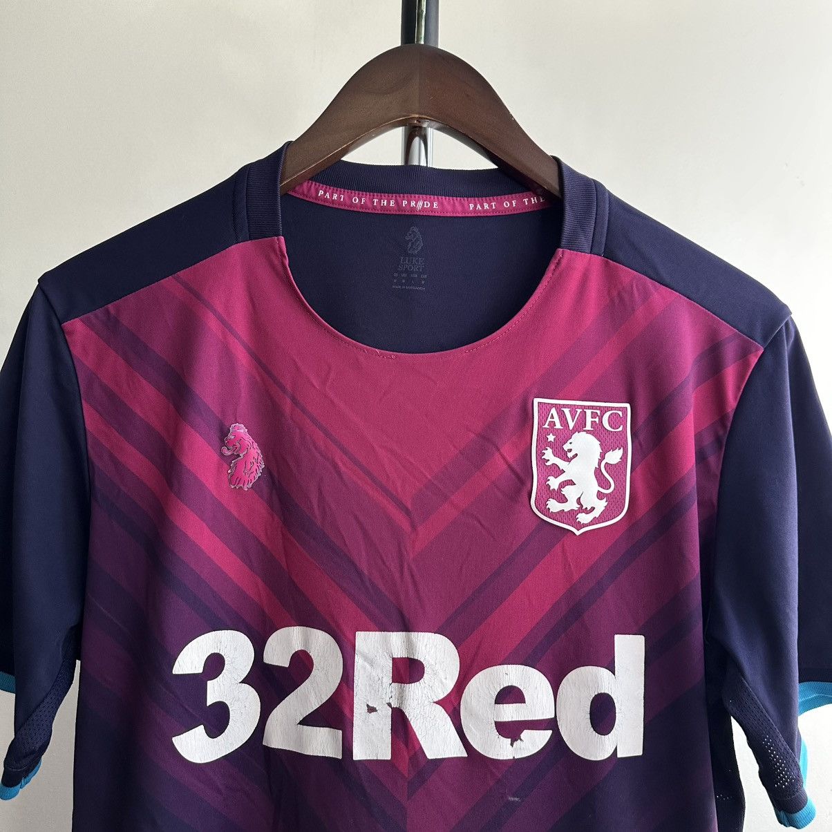 Other Luke Sport Aston Villa FC 2018/19 Third Soccer Jersey Shirt Size US M / EU 48-50 / 2 - 2 Thumbnail