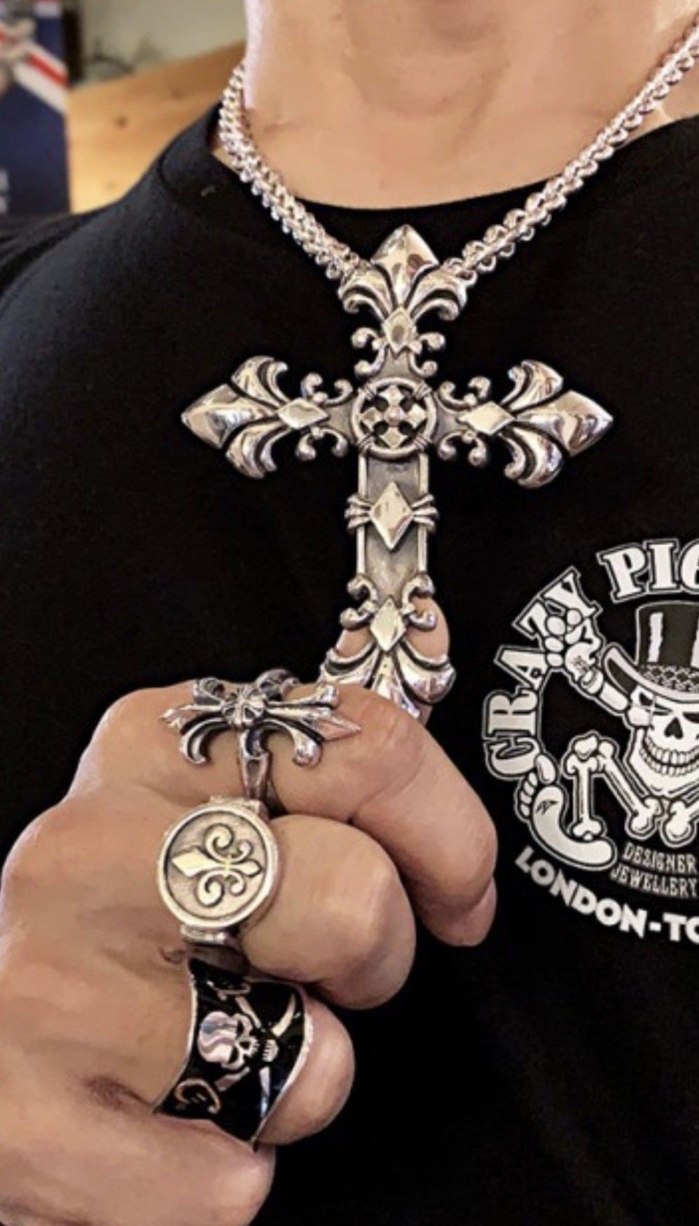 Other CRAZY PIG DESIGNS X large Classic Cross Size ONE SIZE - 6 Thumbnail