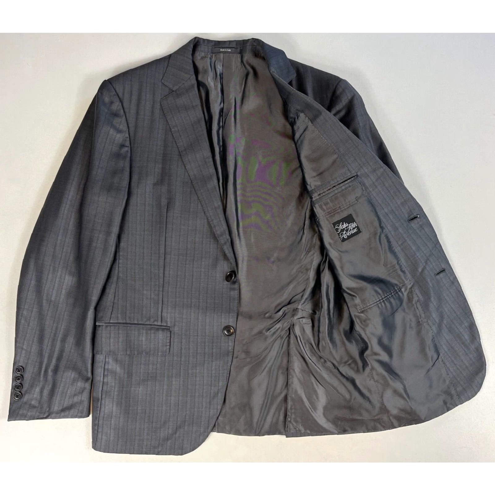 Ermenegildo Zegna Ermenegildo Zegna Trofeo Sport Coat Jacket Men Wool Gray 42R US 42R Regular Two-Button Check Vintage Size US XS / EU 42 / 0 - 3 Thumbnail