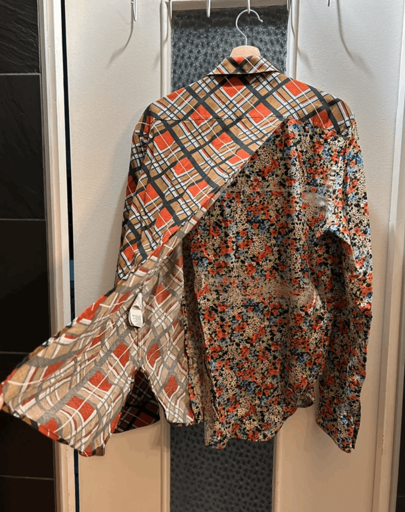 Maison Margiela Maison Margiela Shirt Cotton Jacket New Artisanal Print Size S / US 4 / IT 40 - 2 Thumbnail
