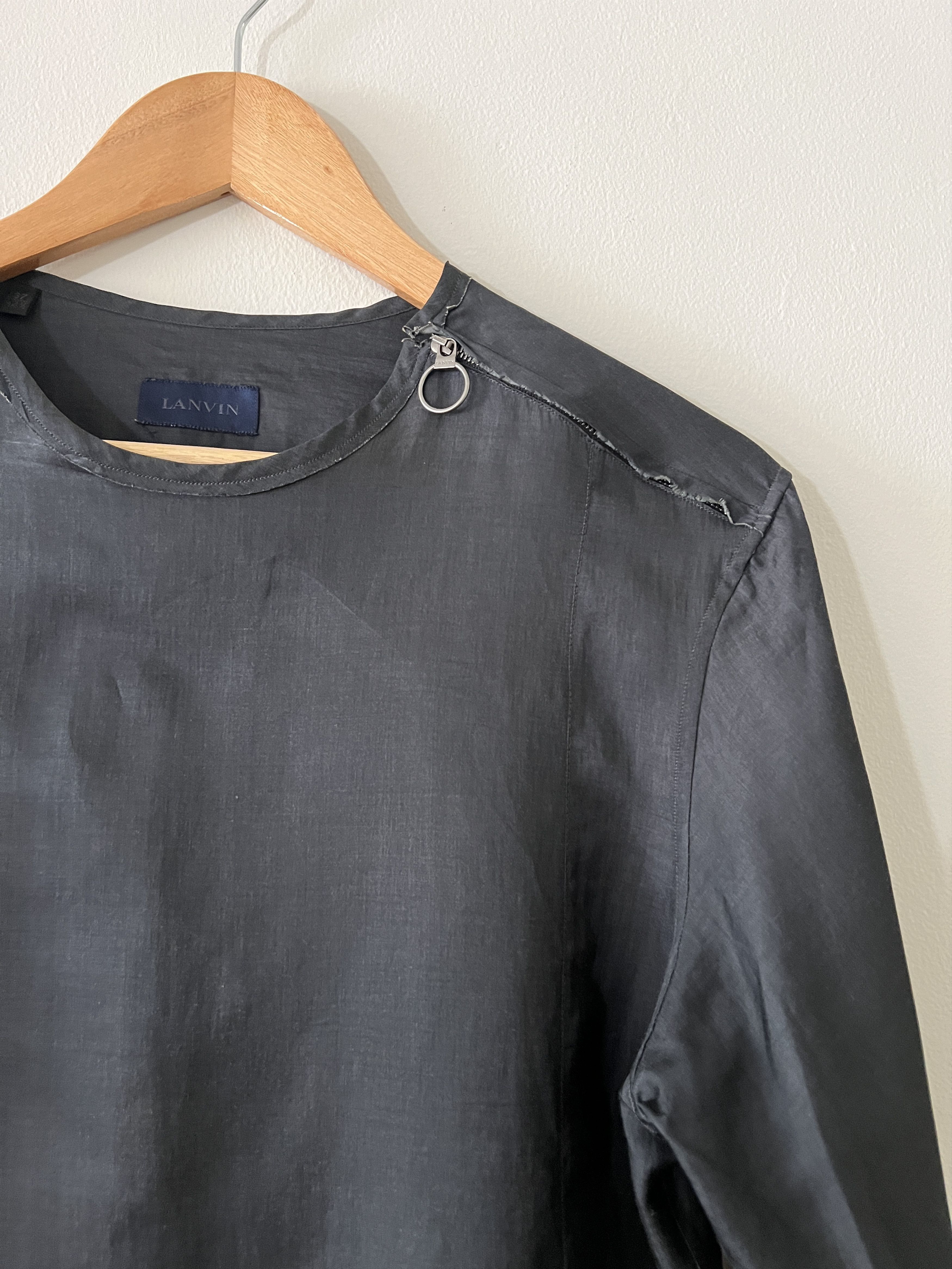 Lanvin Lanvin Silk Cotton shirt, Lucas Ossendrijver era Size US S / EU 44-46 / 1 - 4 Thumbnail