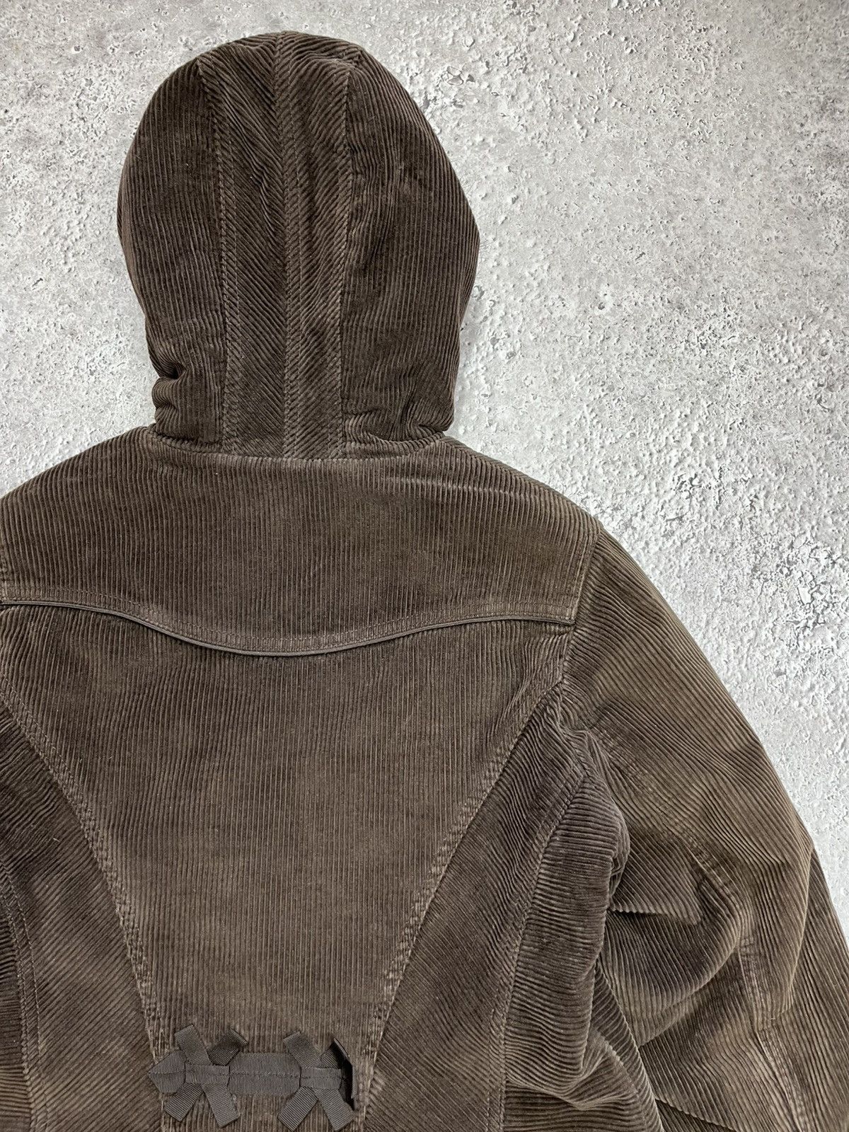 Other Y2K Corduroy Faux Fur Hood Jacket Duffle Style Coat Size M Size US M / EU 48-50 / 2 - 17 Thumbnail