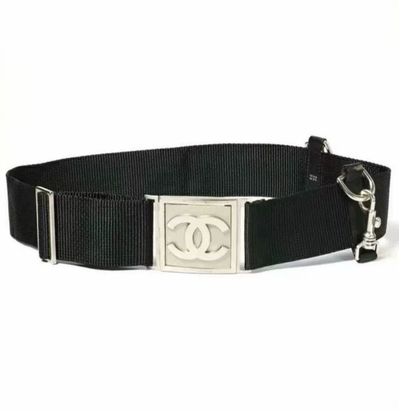 Chanel Classic Chanel Double C Black Belt -2505 Size ONE SIZE - 8 Thumbnail