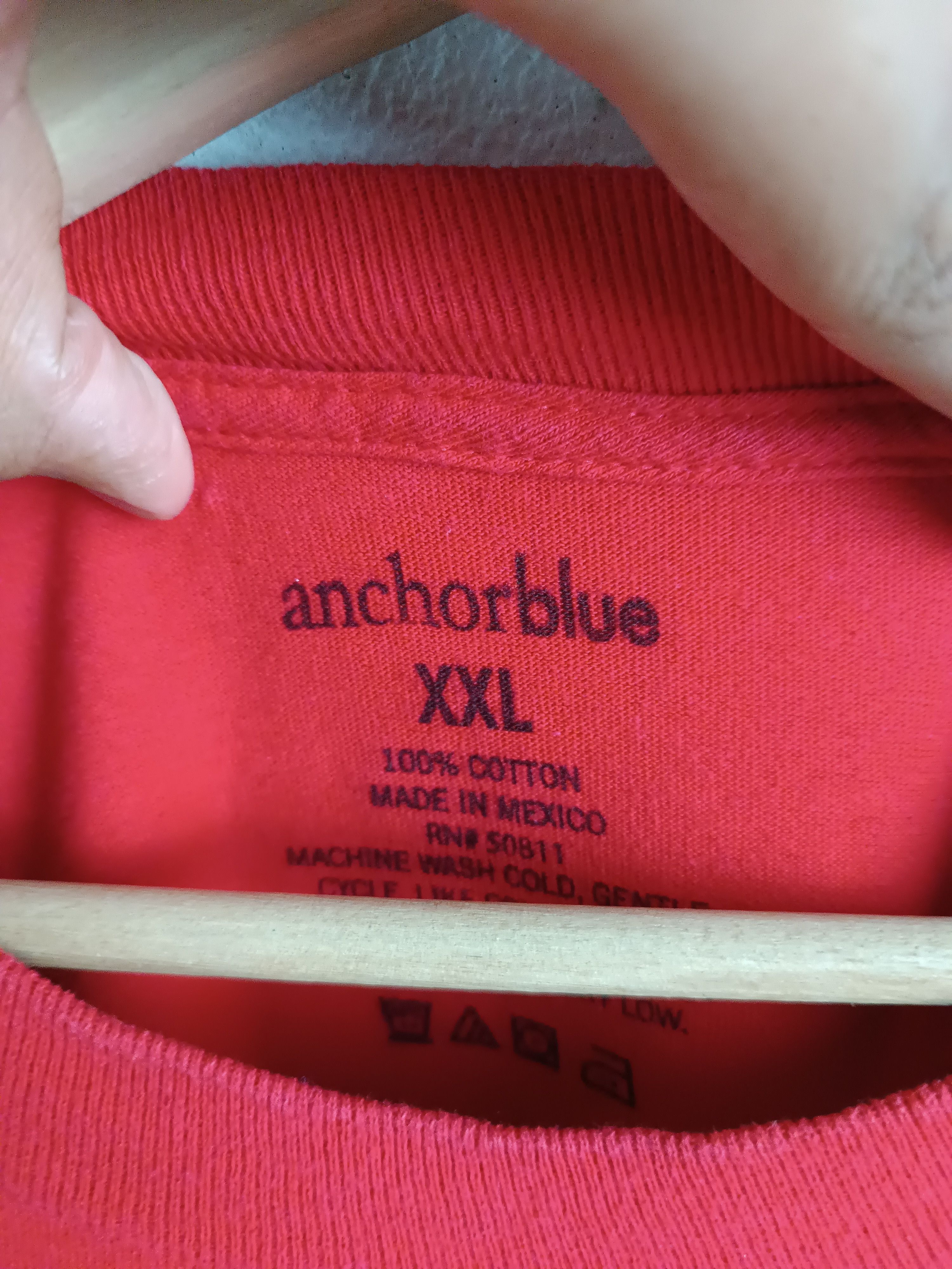 Anchor Blue VINTAGE Y2K ANCHOR BLUE 99 PROBLEMS SEXY IFSIXWASNINE LGB Size US XXL / EU 58 / 5 - 9 Thumbnail
