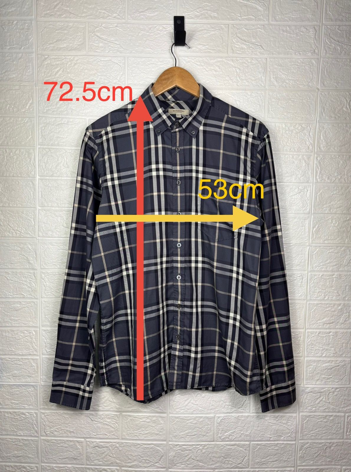Burberry Burberry London Nova Check Long Sleeve Shirt Size M Size US M / EU 48-50 / 2 - 2 Thumbnail