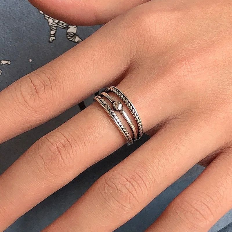 Japanese Brand × Jewelry × Vintage Retro Lux Ring Size ONE SIZE - 1 Thumbnail