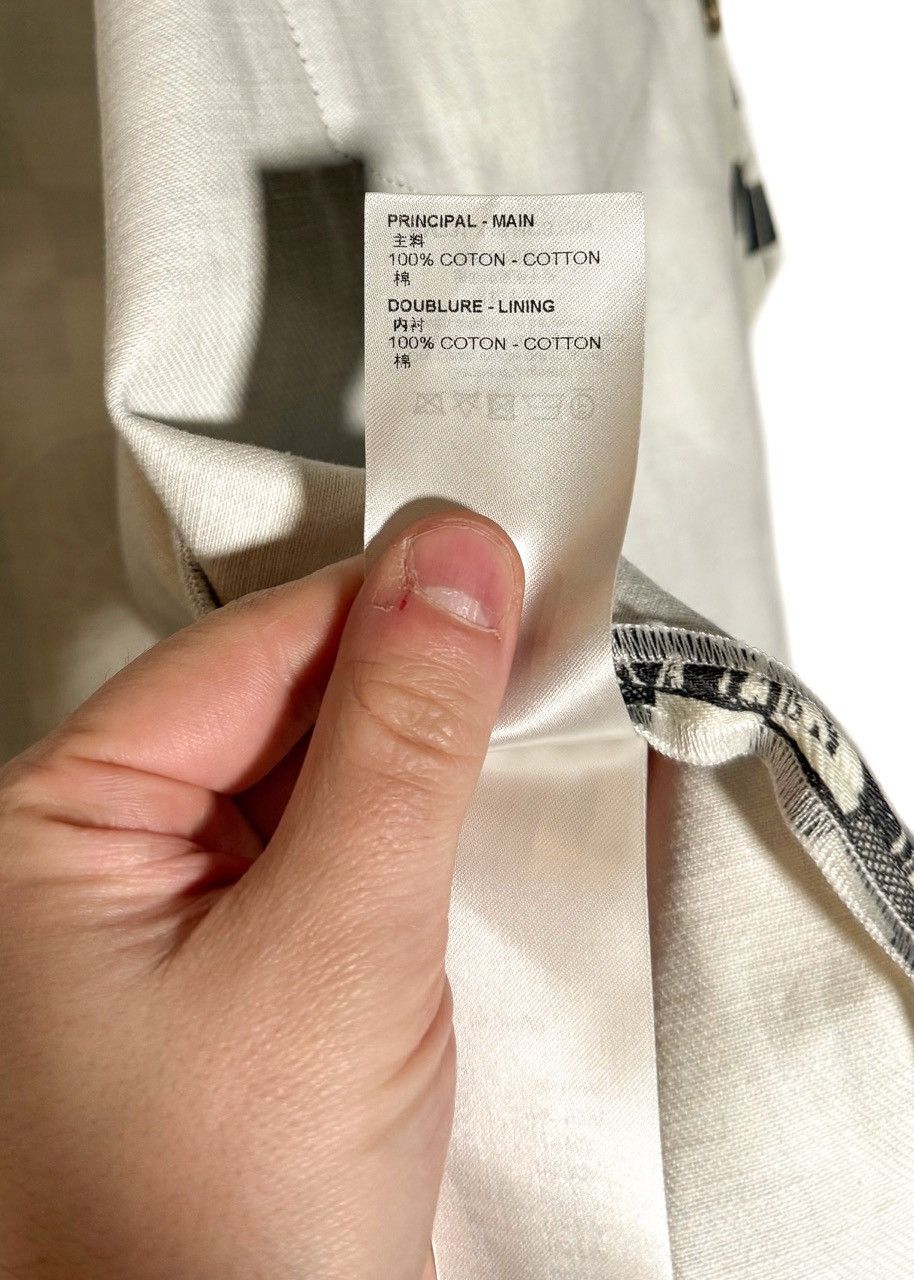 Louis Vuitton Louis Vuitton SS23 Black Ivory Pont-Neuf Graphic Denim Shirt Size US S / EU 44-46 / 1 - 10 Thumbnail