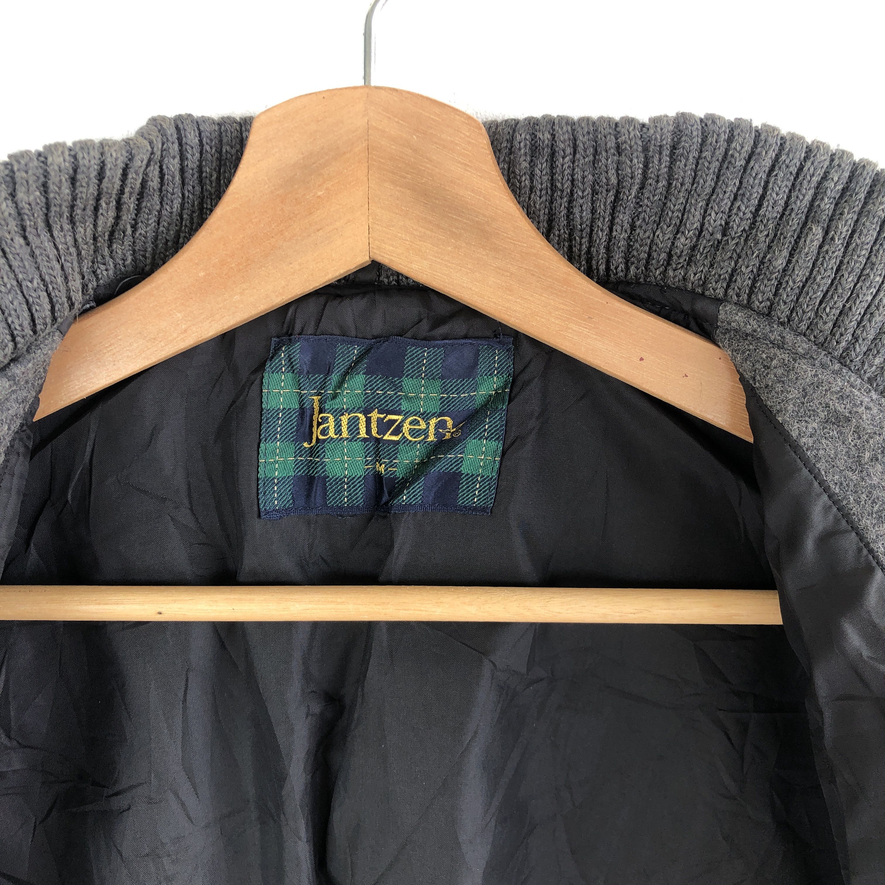 Japanese Brand Vintage Jantzen Varsity Baseball Stadium Wool Jacket Size S / US 4 / IT 40 - 7 Thumbnail