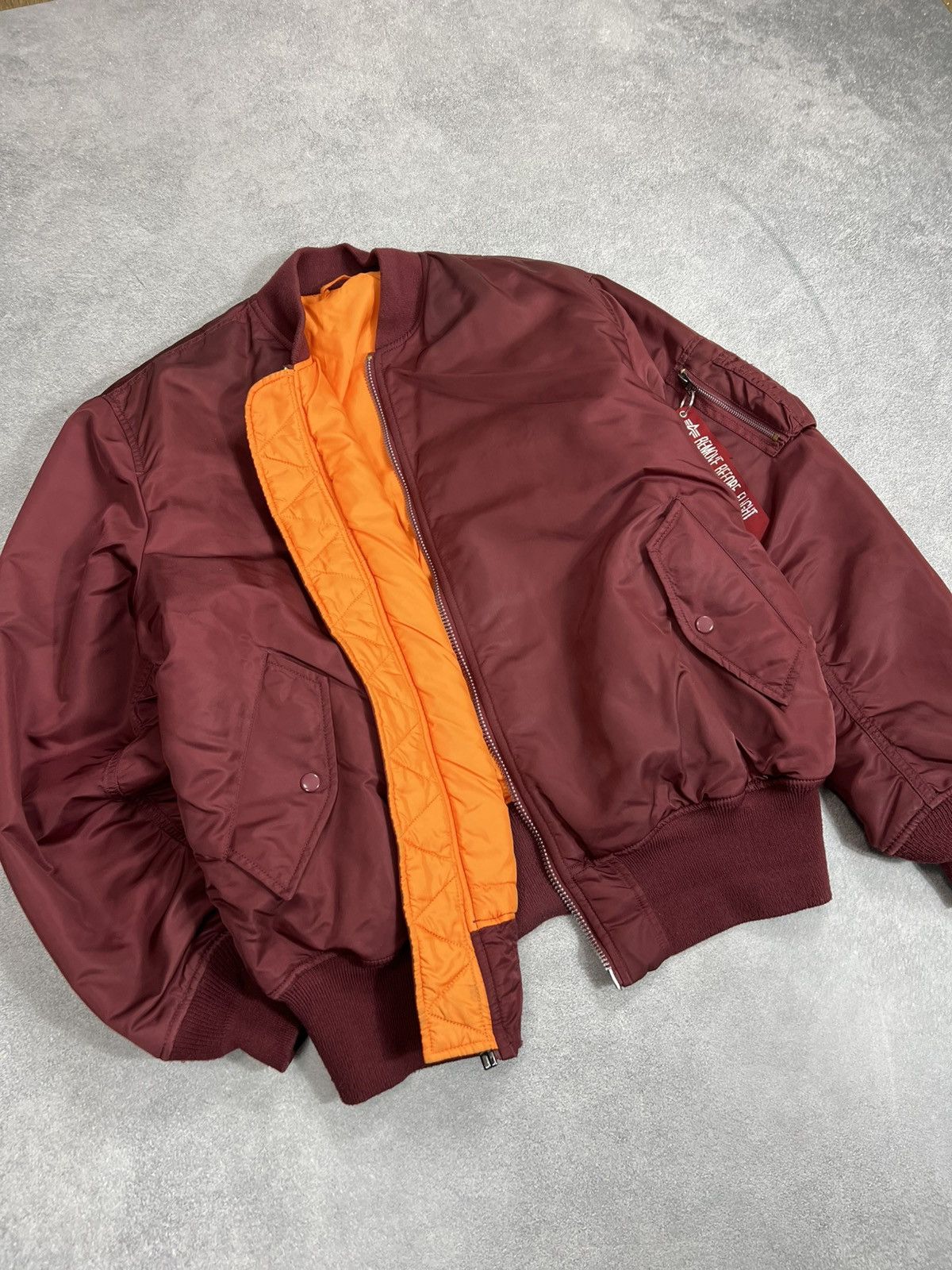 Alpha Industries Alpha Industries MA-1 Flight Jacket Men’s XL Bomber Size US XL / EU 56 / 4 - 2 Thumbnail