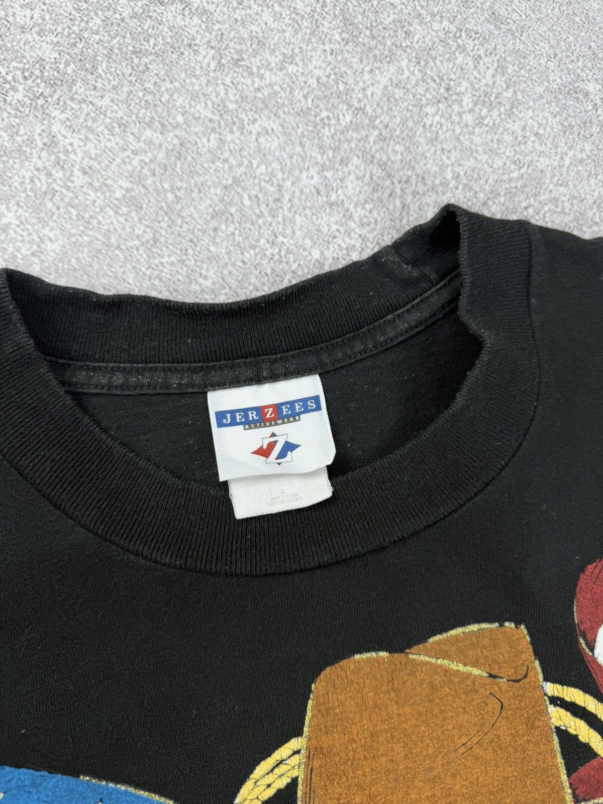 Vintage Vintage Country Music Logo T-Shirt Black Size L Size US L / EU 52-54 / 3 - 5 Thumbnail
