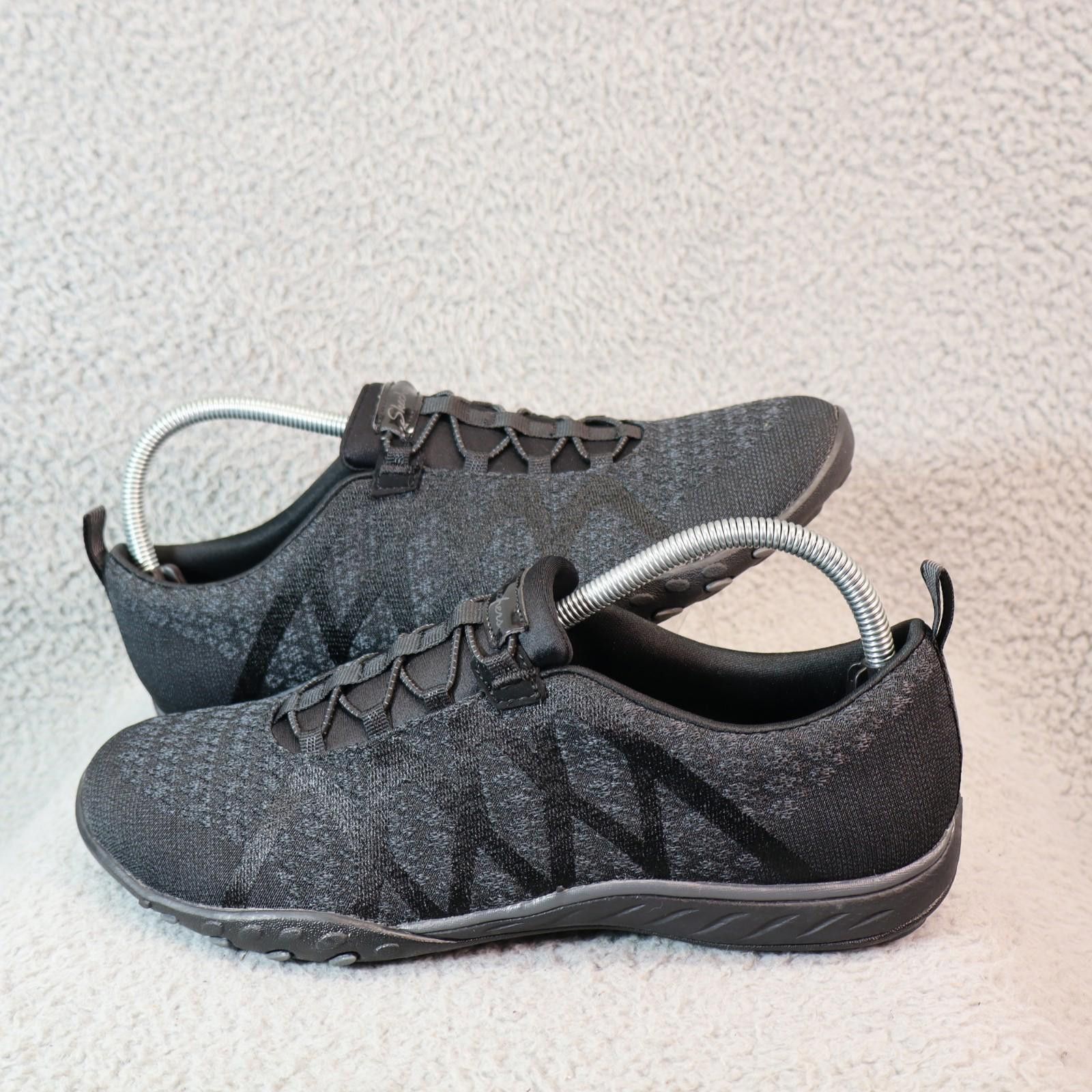SKECHERS Skechers Women sz 10 Breathe Easy - Infi-Knity 100301W.BLK Size US 10 / IT 40 - 1 Thumbnail