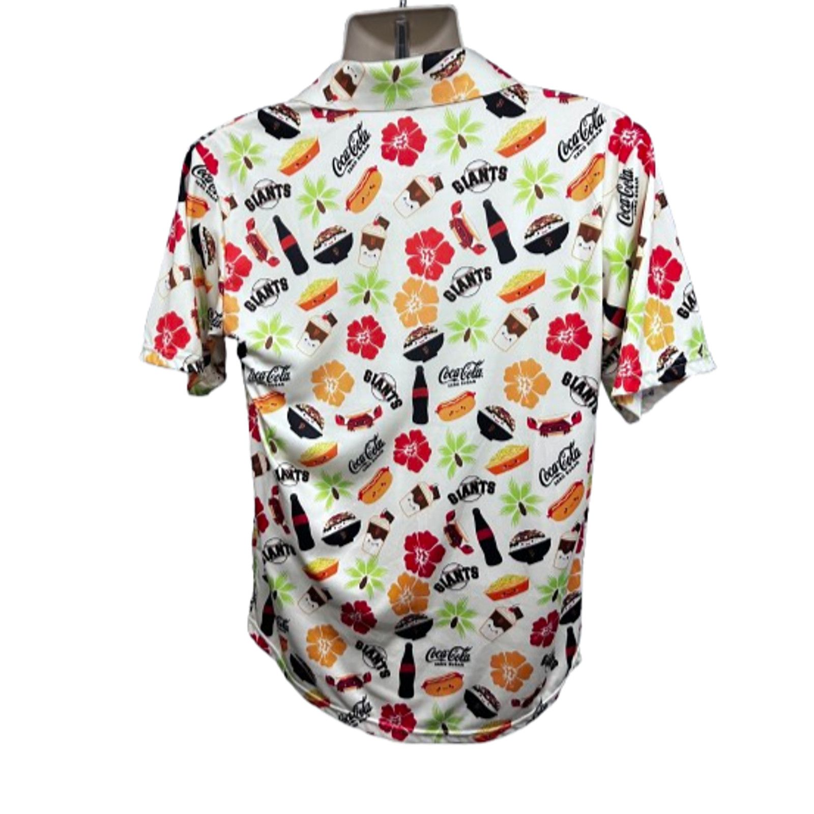 Other SF Giants Baseball Park Hawaiian Foodie Button Up Shirt M Size US M / EU 48-50 / 2 - 2 Thumbnail