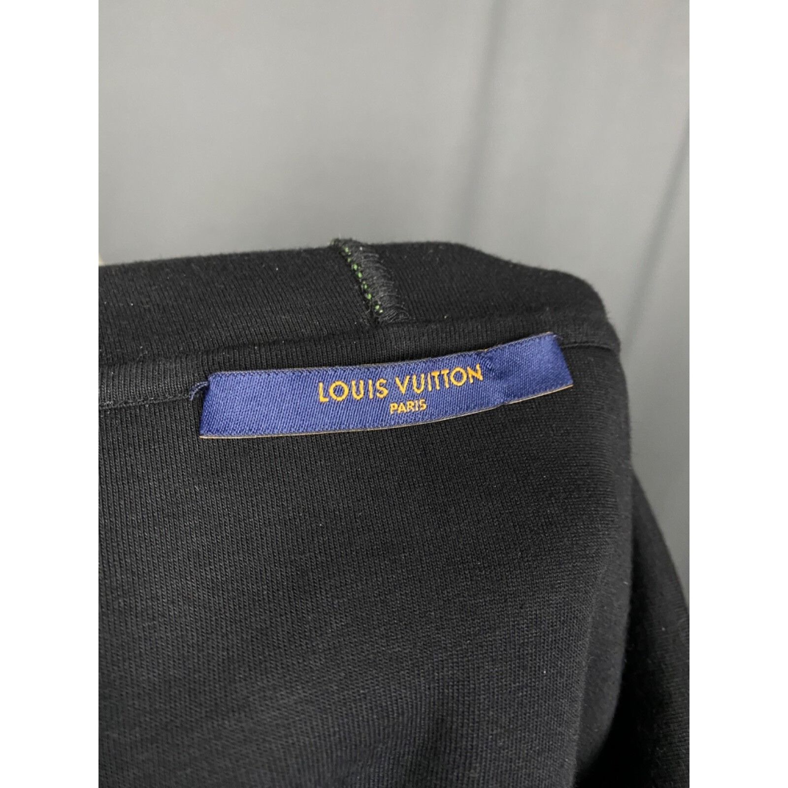 Louis Vuitton RARE! LV Louis Vuittons Eyes Graphic Jacquard Hoodie Black S Size US XL / EU 56 / 4 - 10 Thumbnail