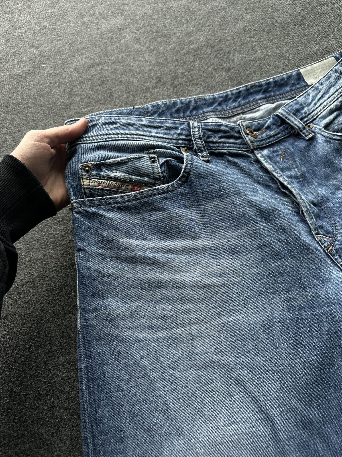 Diesel 🚨 RARE DIESEL MEN DENIM JEANS AVANT GARDE IFSIXWASNINE Y2K Size US 32 / EU 48 - 7 Thumbnail