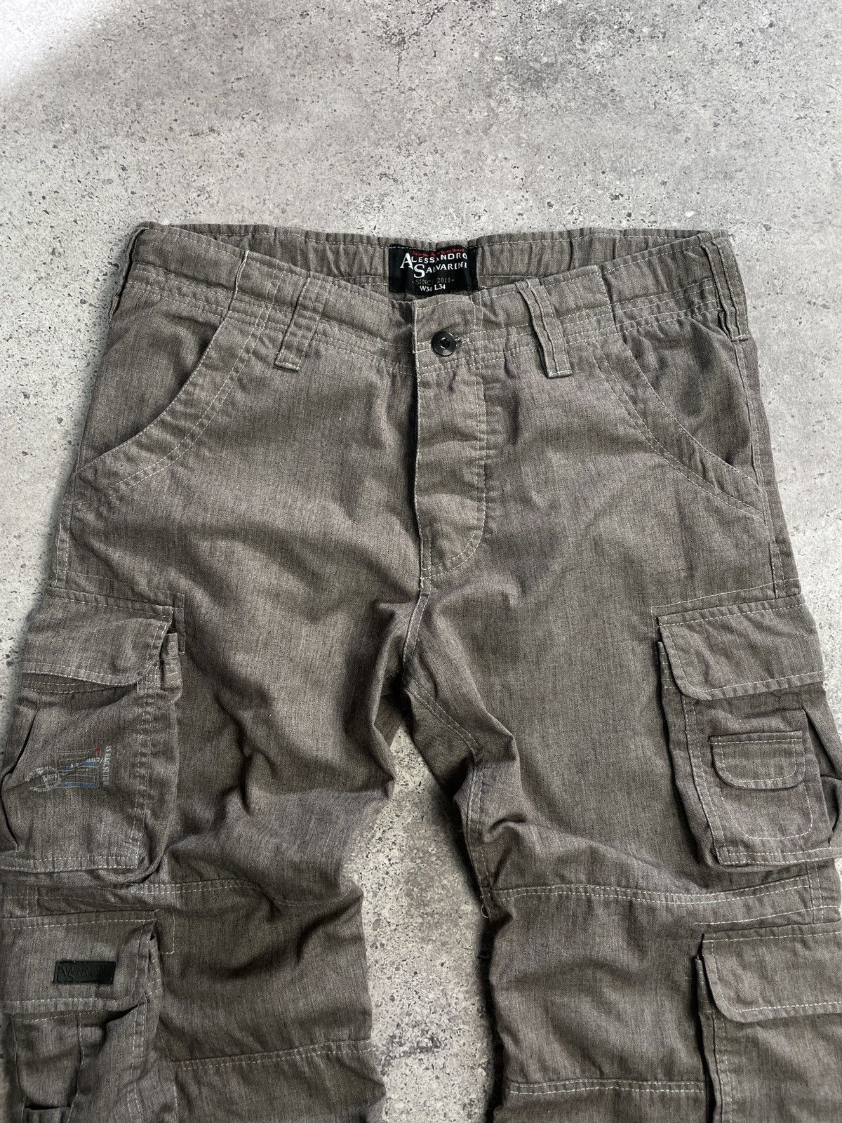 Vintage Vintage Junya Watanabe Balenciaga Style Bondage Cargo Pants Size US 34 / EU 50 - 4 Thumbnail