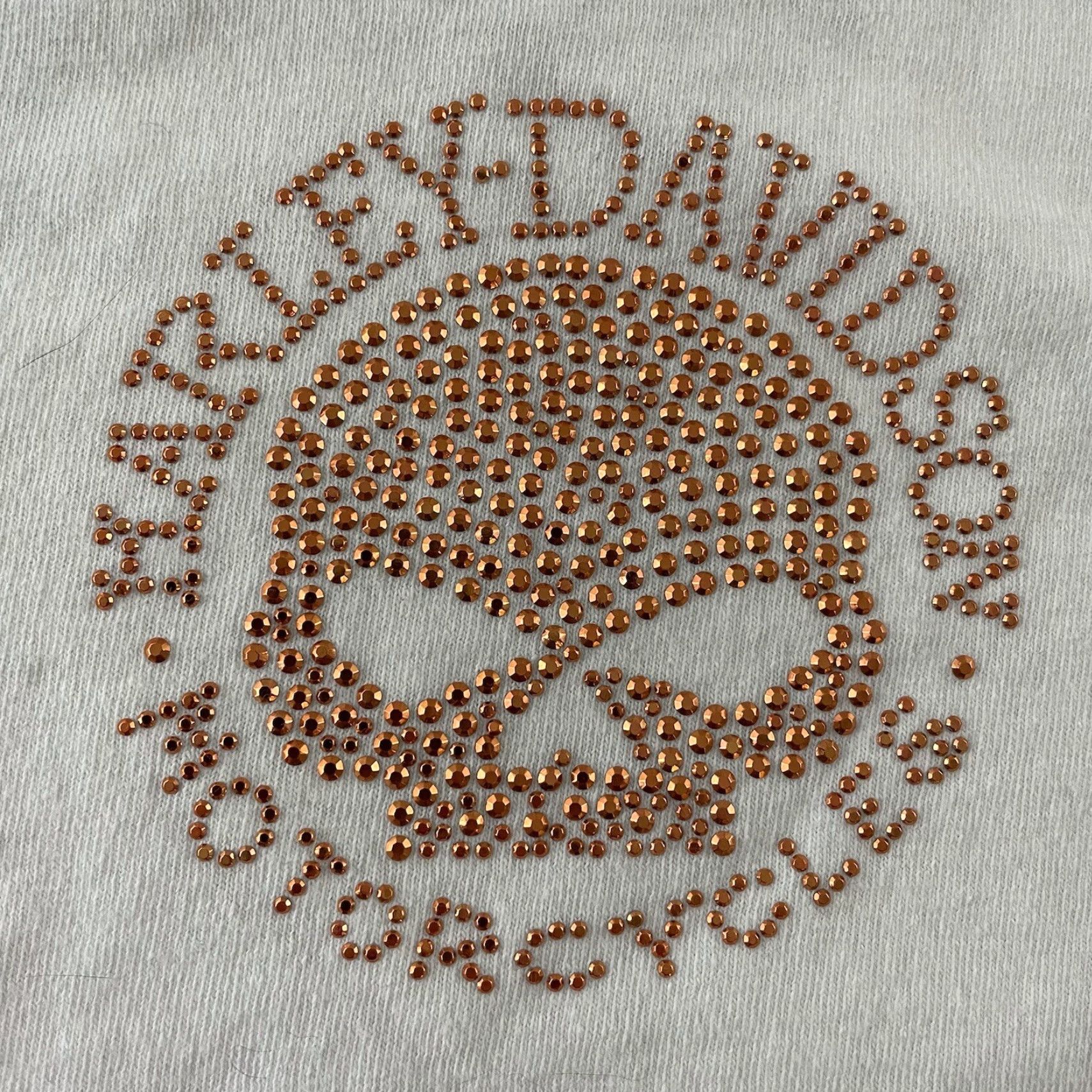 Harley Davidson Harley-Davidson Museum Jeweled Short Sleeve T Shirt White Womens L Milwaukee WI Size L / US 10 / IT 46 - 2 Thumbnail