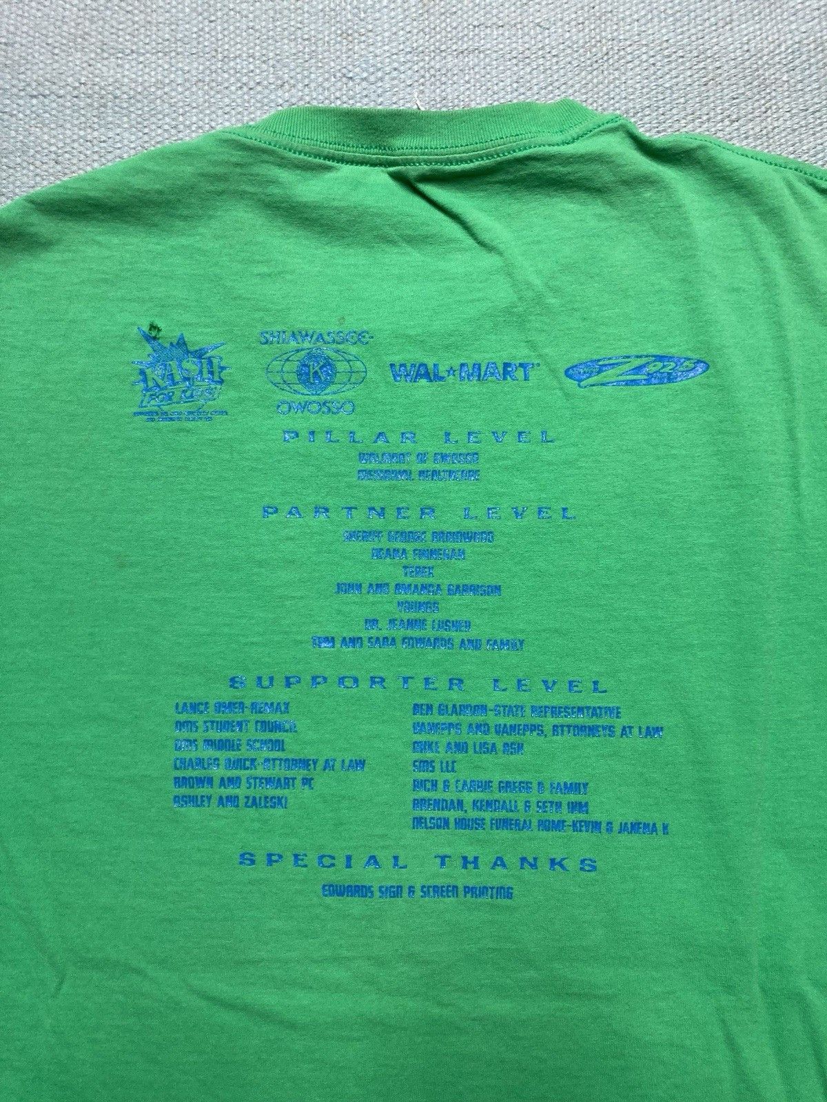Vintage VTG t shirt kash for kids child abuse awareness Michigan L Size US L / EU 52-54 / 3 - 10 Thumbnail