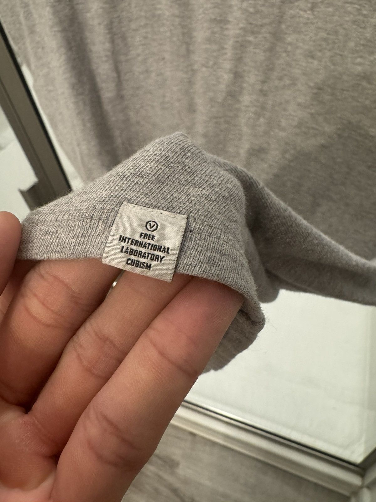 Visvim Visvim Grey Knotted Pocket Tee Size US XL / EU 56 / 4 - 10 Thumbnail