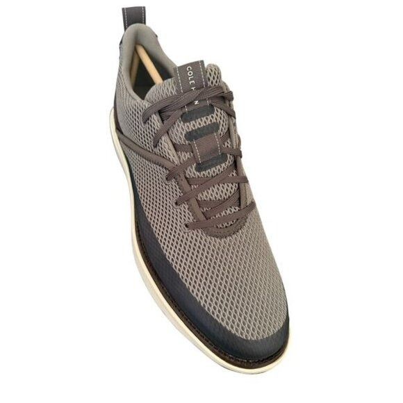 Cole Haan Cole Haan Mens Gray Mesh Brown Suede Zero Grand Atlantic Sne Size US 9 / EU 42 - 2 Thumbnail