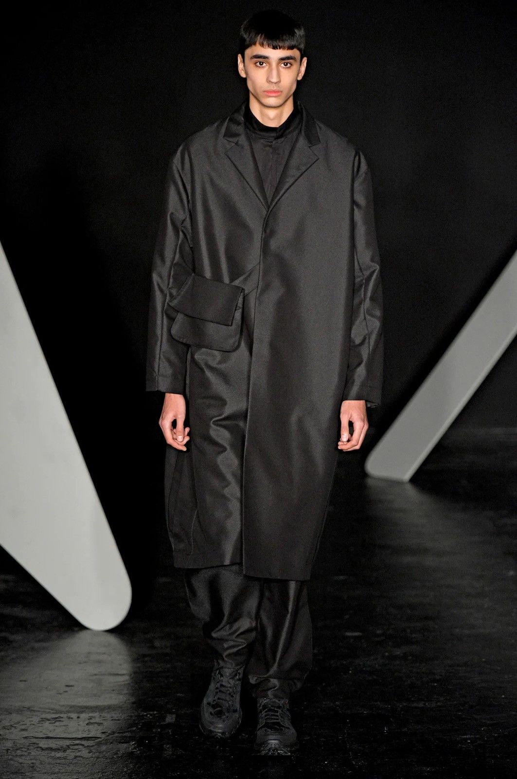 Kiko Kostadinov Snakeskin Lahti Coat