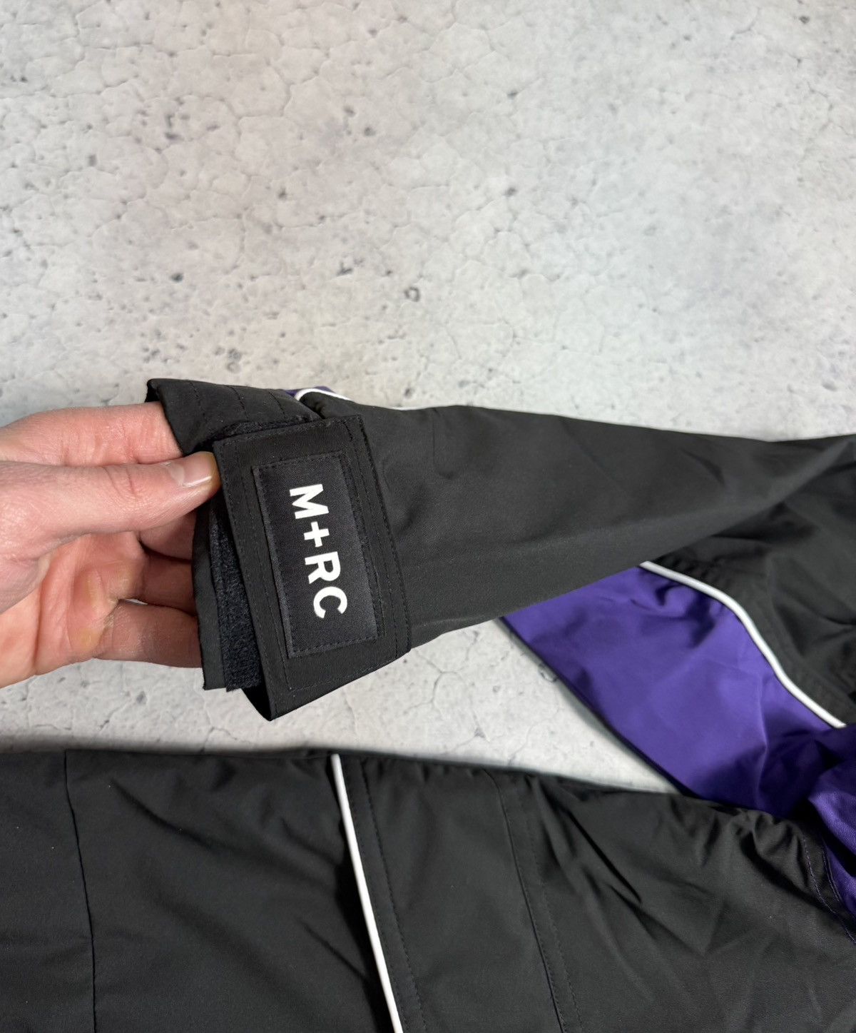 M+Rc Noir M+RC NOIR black & purple Jacket Big Logo Size S Size US S / EU 44-46 / 1 - 5 Thumbnail