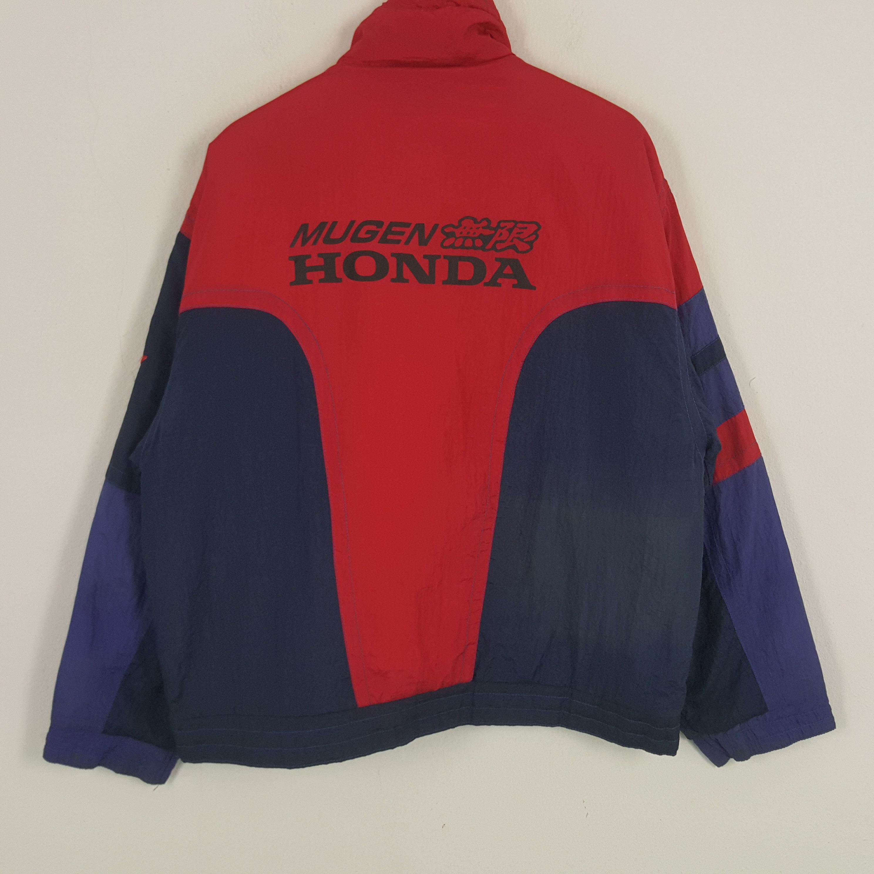 Honda × Japanese Brand × Vintage Vintage Honda CRV Custom Art Mugen Honda Windbreaker Jacket Size US M / EU 48-50 / 2 - 1 Thumbnail