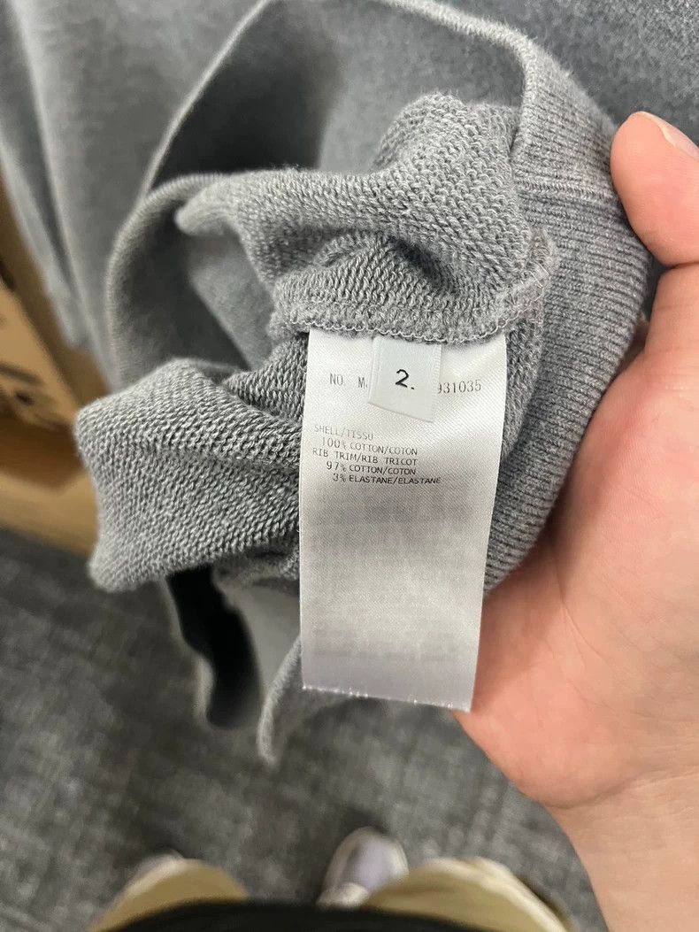Thom Browne Thom Browne Grey long sleeves Size US M / EU 48-50 / 2 - 3 Thumbnail