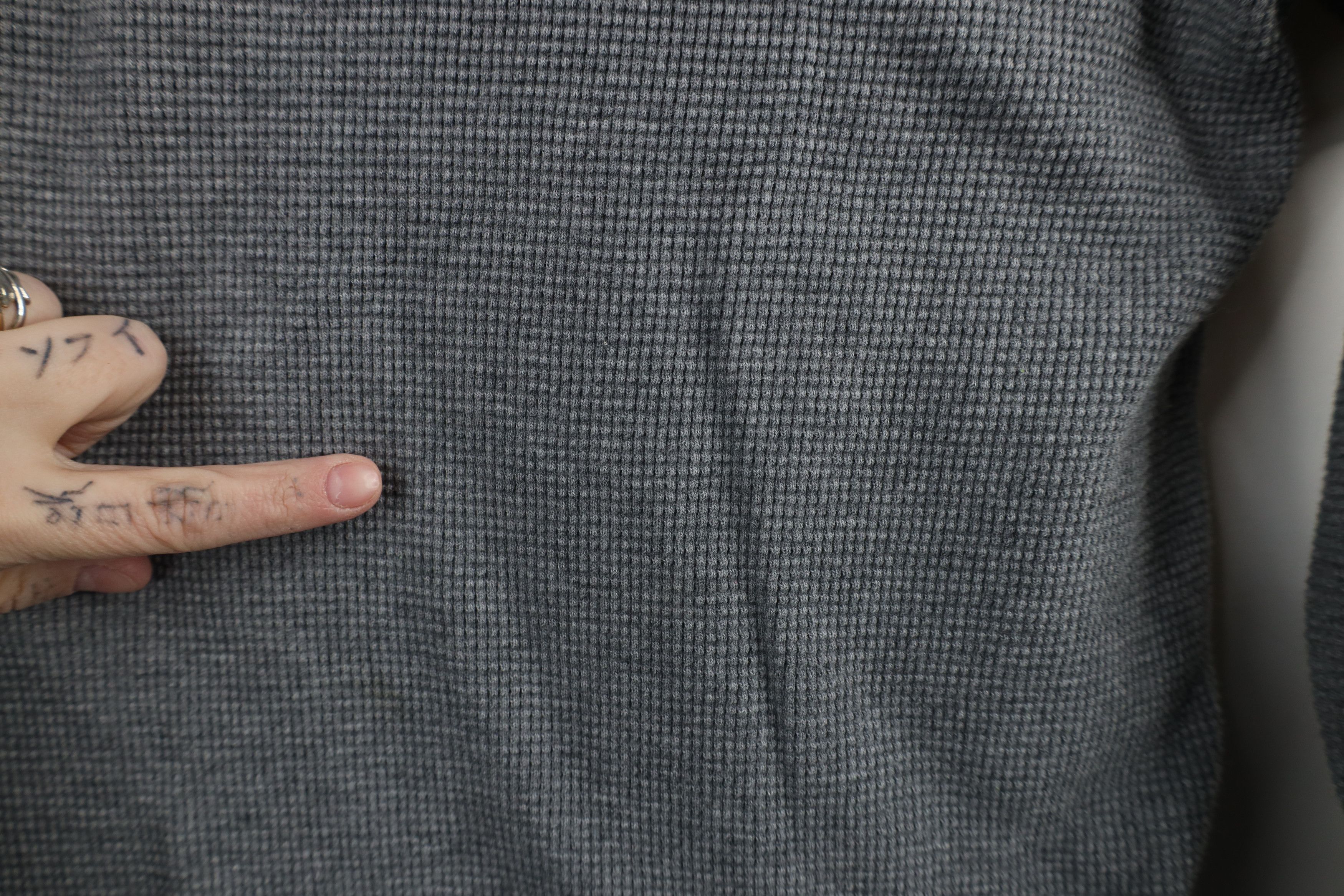 Vintage Vintage 90s Streetwear Knit Long Sleeve Henley T-Shirt Size US XL / EU 56 / 4 - 5 Thumbnail