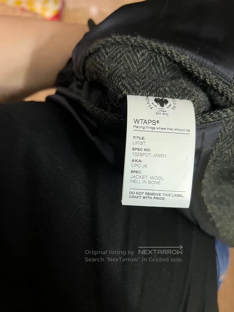 Wtaps Wtaps Dark green military jacket Size US XL / EU 56 / 4 - 5 Thumbnail