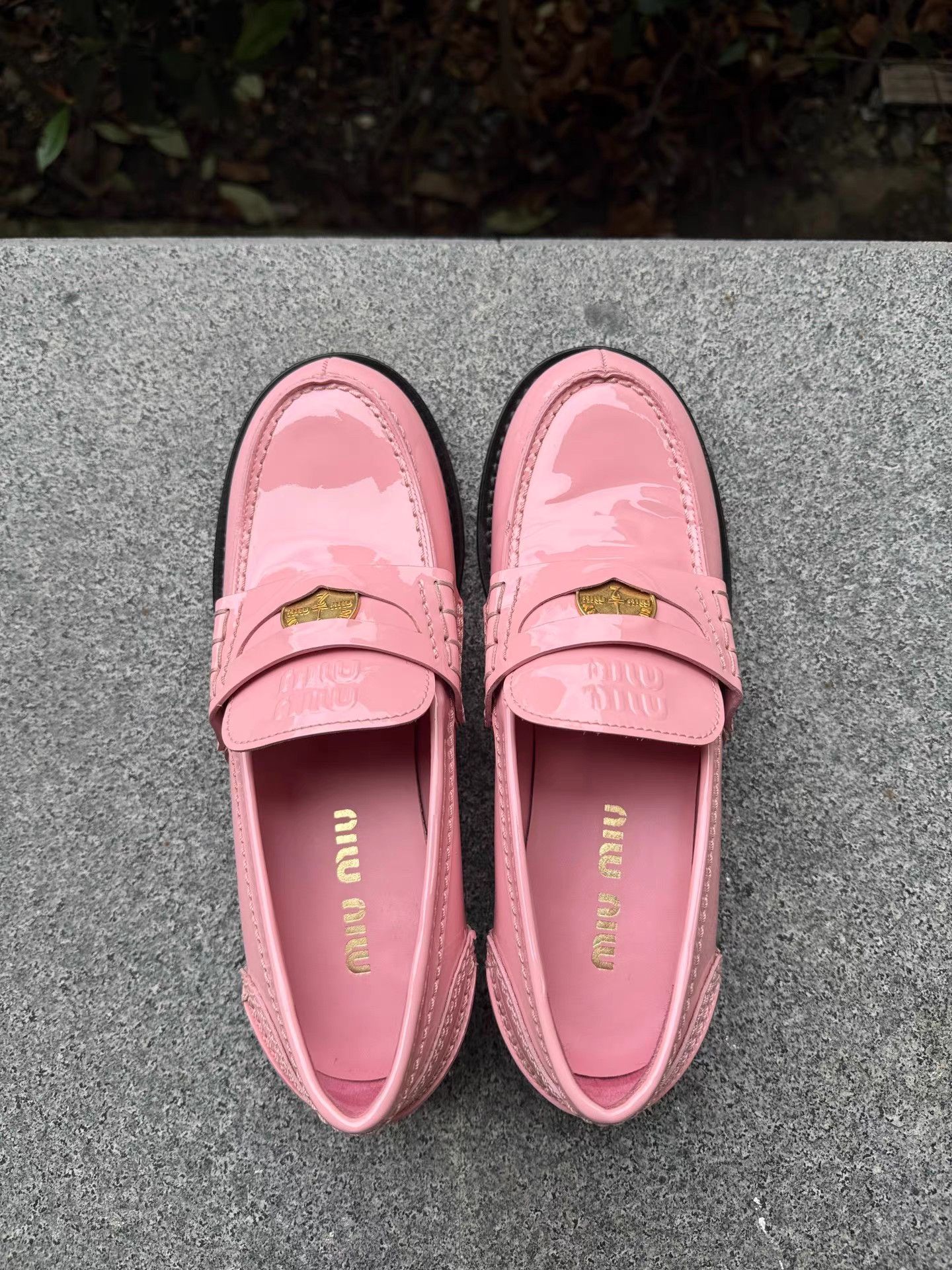 Miu Miu MiuMiu Coin Loafers K6 Size US 6 / IT 36 - 2 Thumbnail