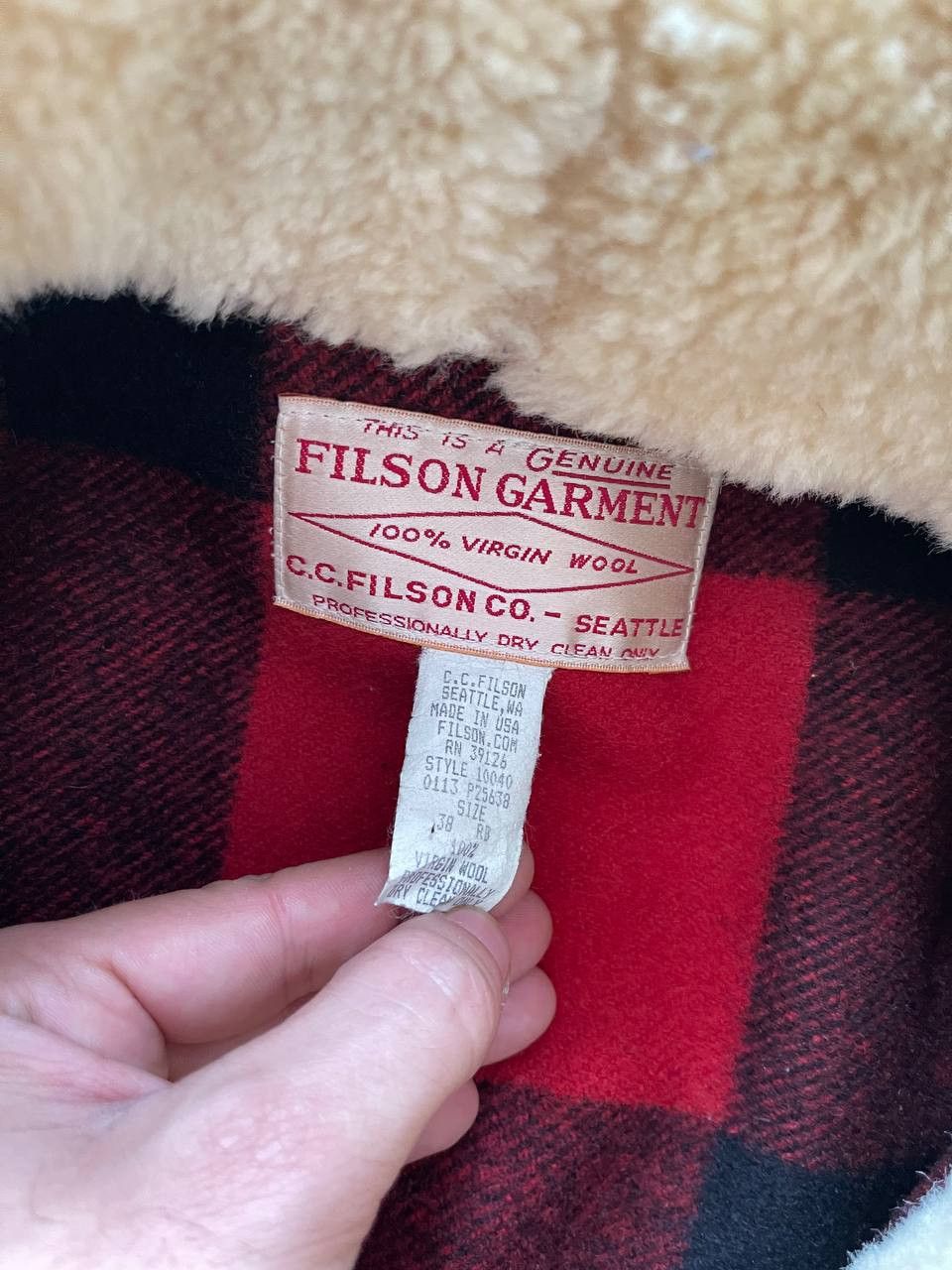 Filson Filson Mackinaw Packer Buffalo Plaid Wool Vintage Jacket Size US M / EU 48-50 / 2 - 11 Thumbnail