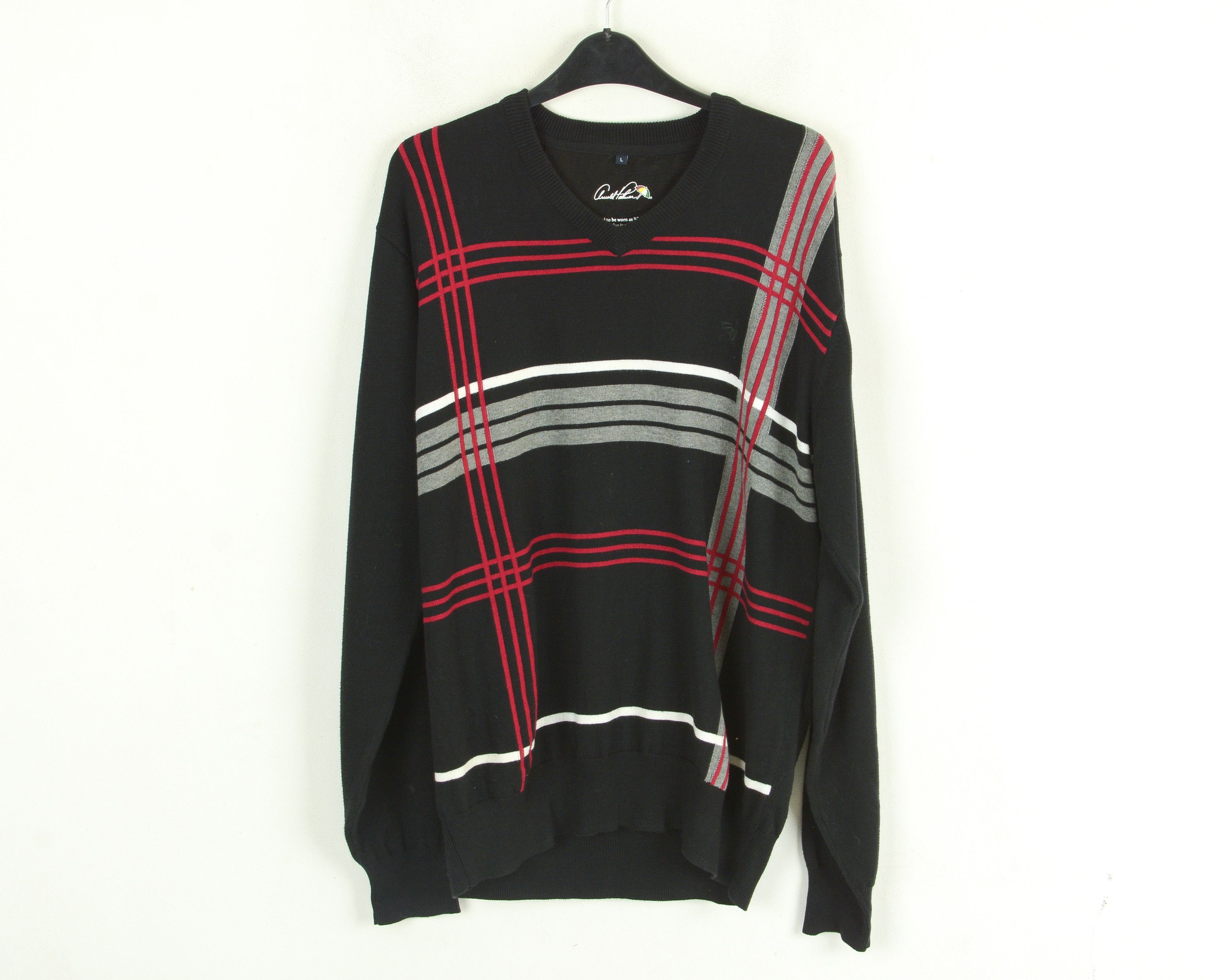 Other ARNOLD PALMER Sweatshirt Jumper Sweater Tartan V-Neck Casual Size US L / EU 52-54 / 3 - 1 Thumbnail