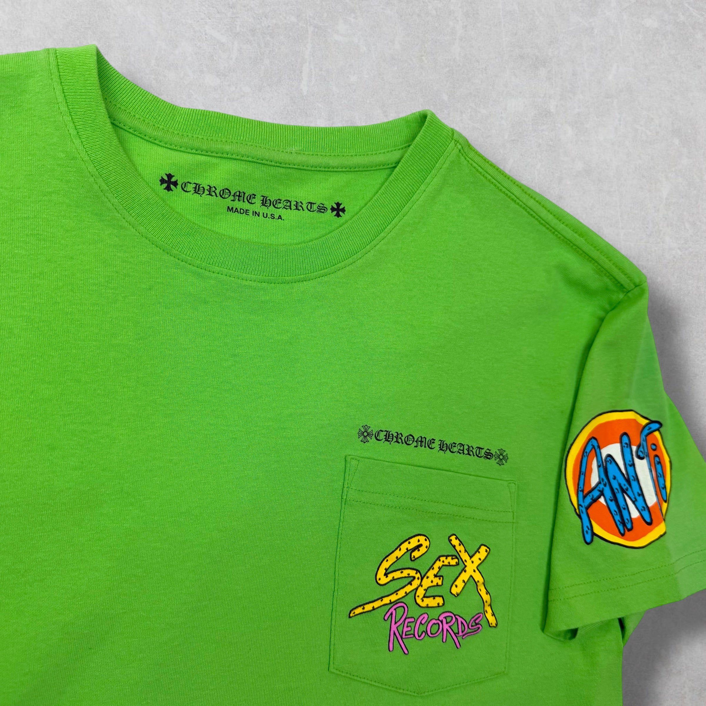 Chrome Hearts Chrome Hearts Matty Boy Sex Records Tee L Size US L / EU 52-54 / 3 - 4 Thumbnail